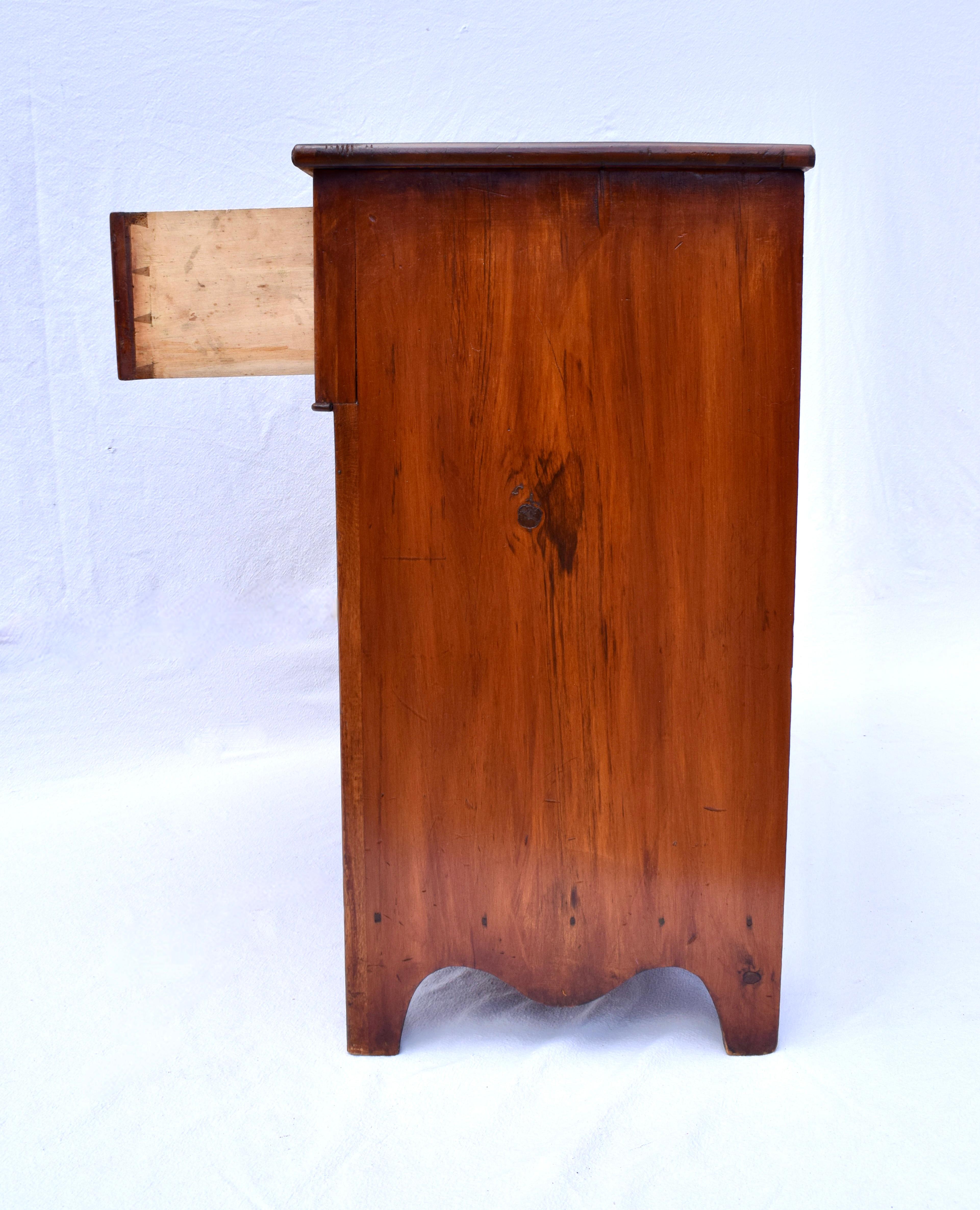 19th Century Country Pine Chest of Drawers 6