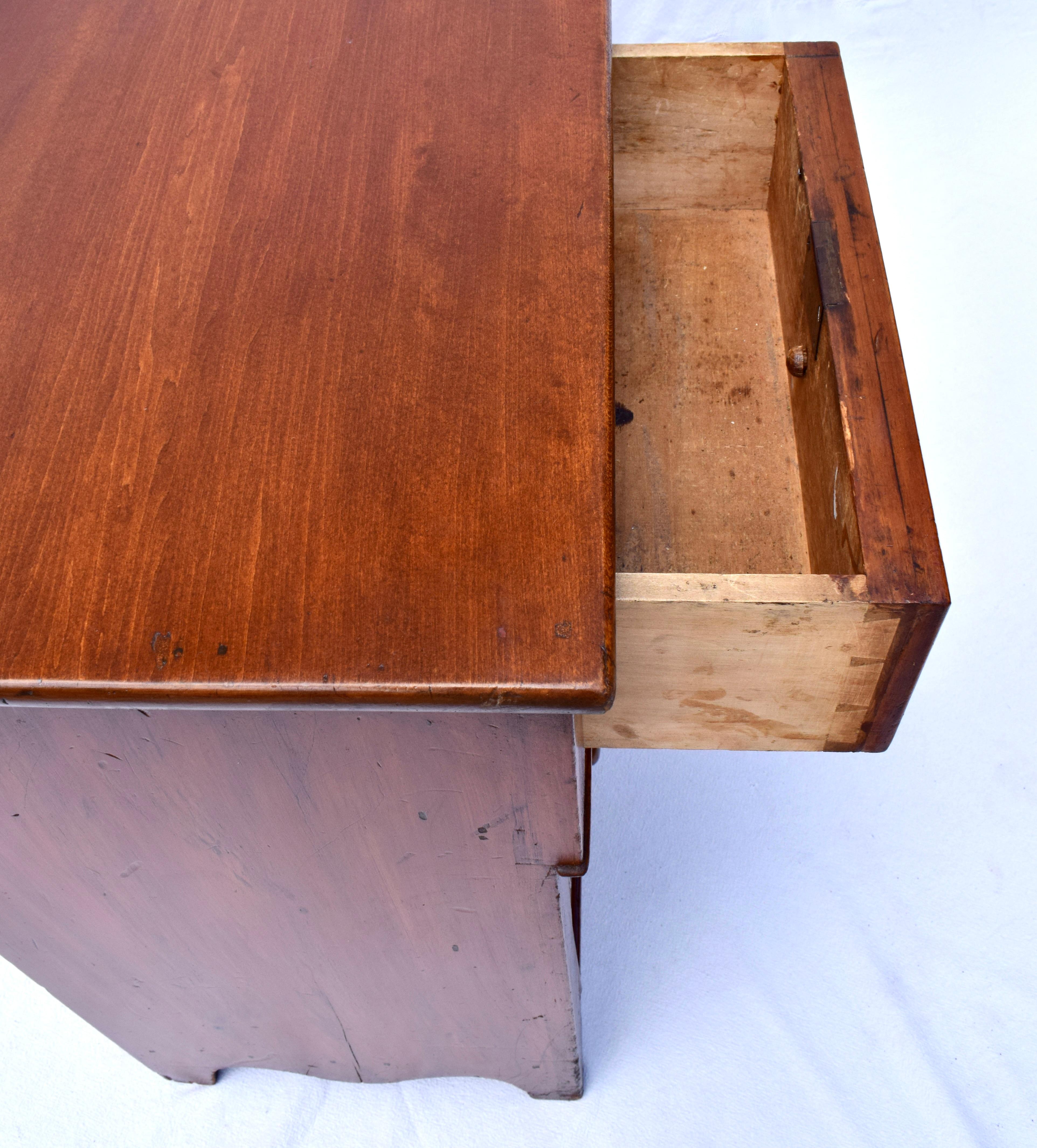 19th Century Country Pine Chest of Drawers 2