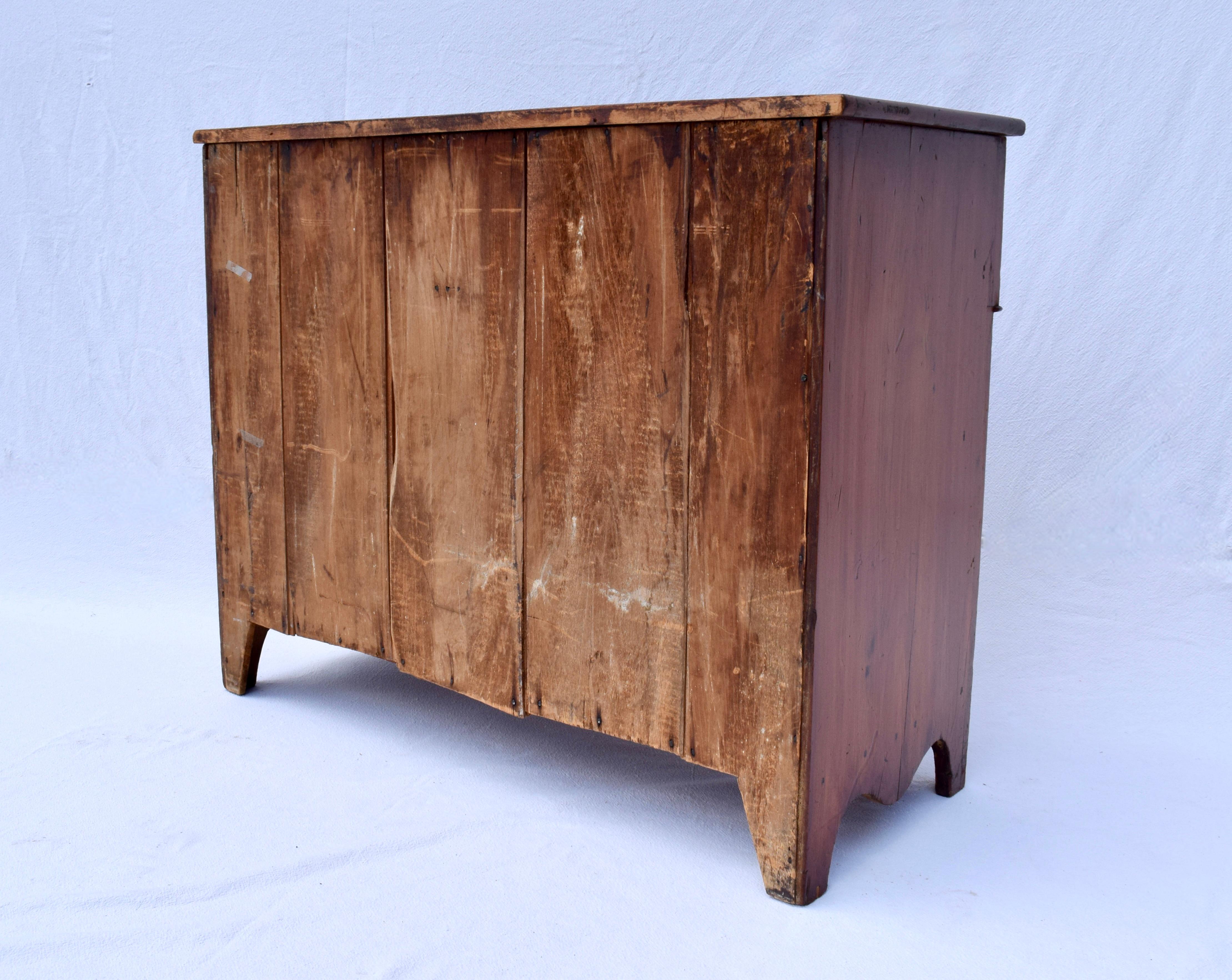 19th Century Country Pine Chest of Drawers 3