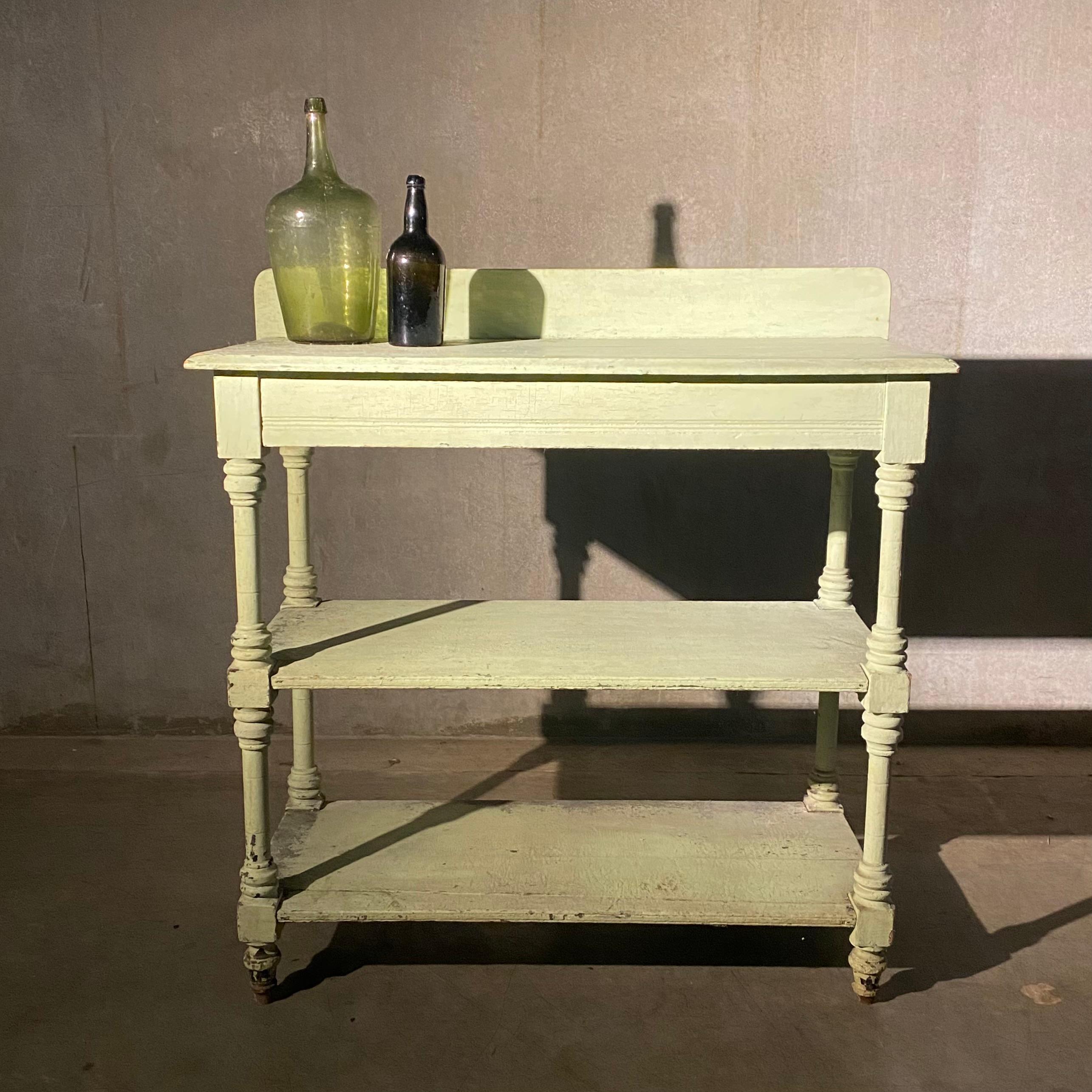 Canadian 19th century country Server sideboard 