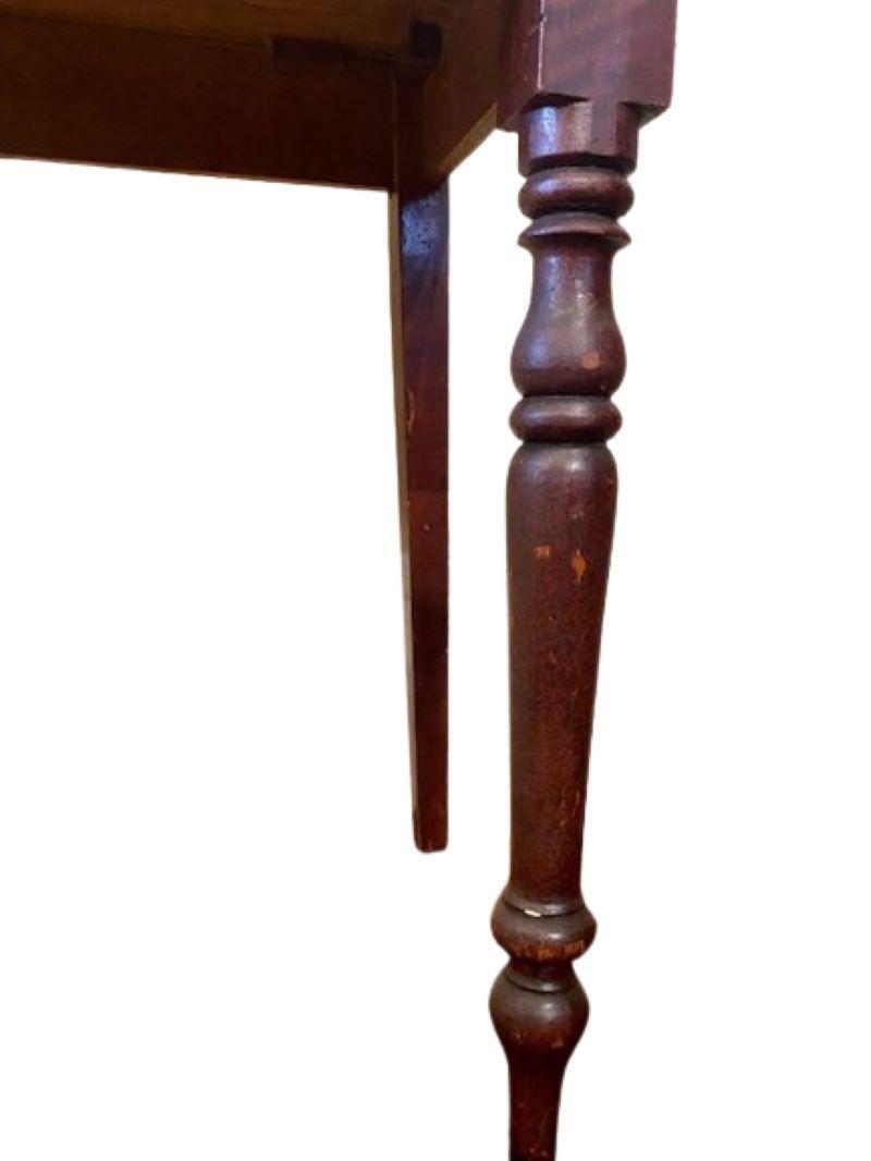 19th Century Country Sheraton Grain Painted Wash Stand For Sale 2
