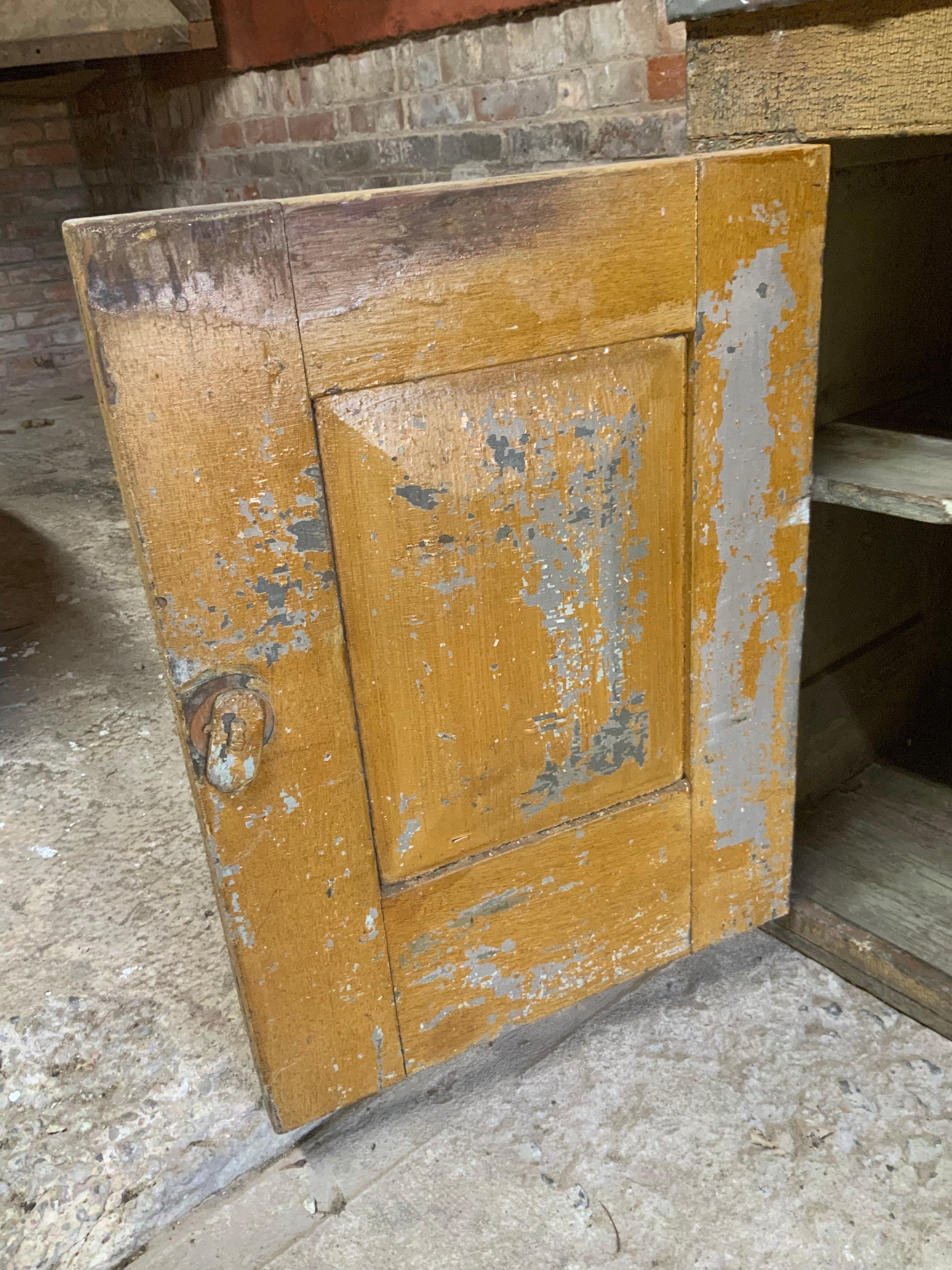 19th Century Country Zinc Top Dry Sink 6
