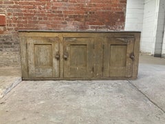 19th Century Country Zinc Top Dry Sink