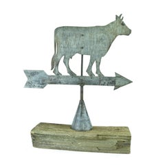 19th Century Cow Weather Vane