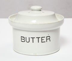 19th Century Creamware Butter Holder