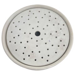 Scolapiatti in ceramica “creamware” del XIX secolo
