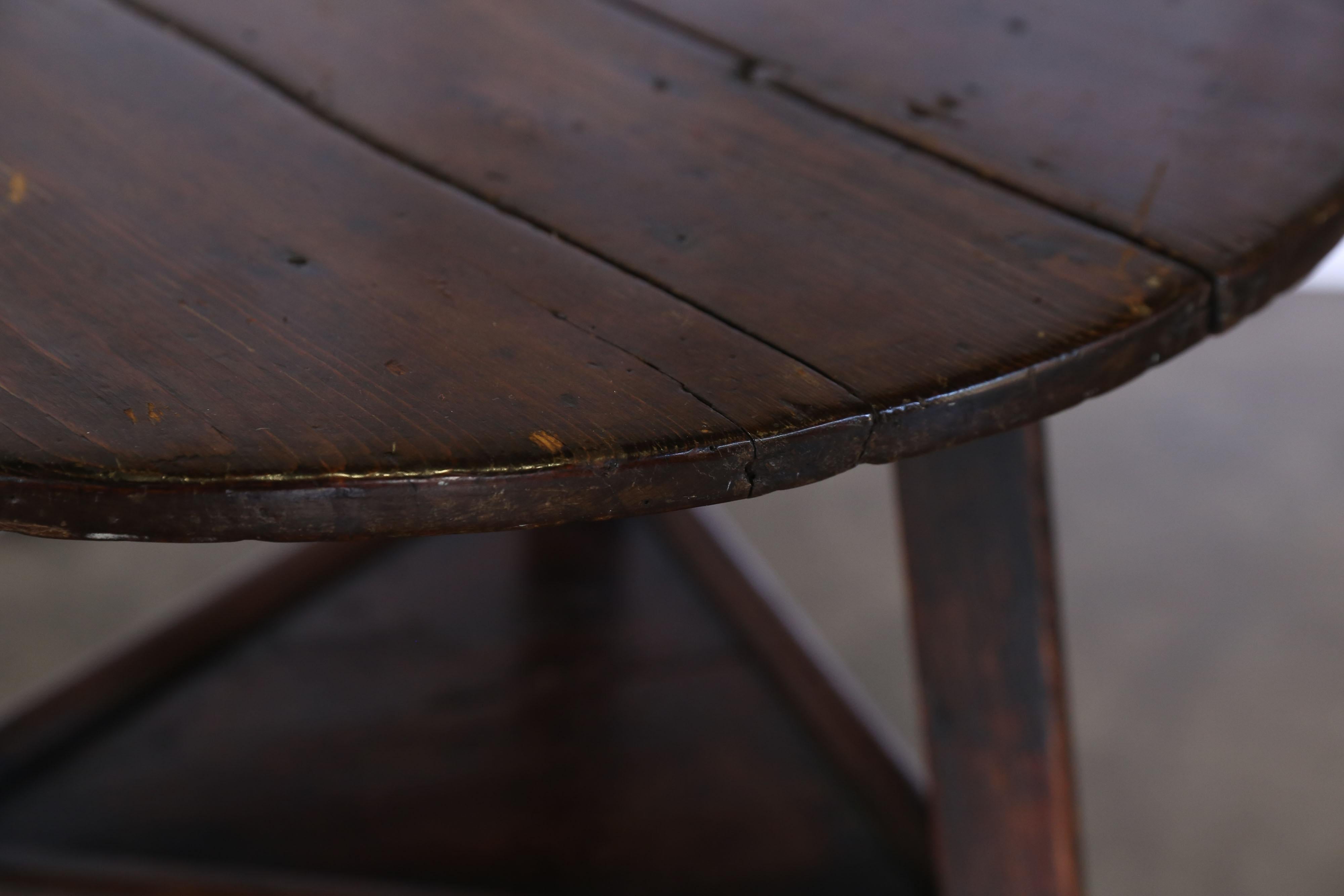 Pine 19th Century Cricket Table