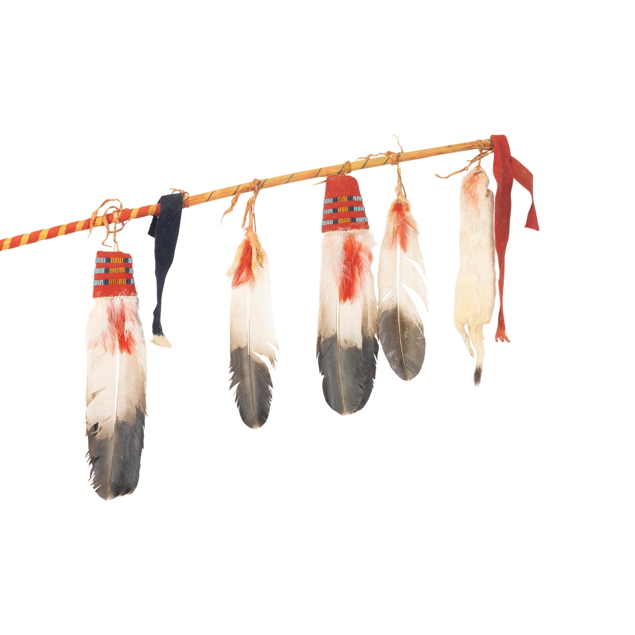 American 19th Century Crow Coup Stick For Sale