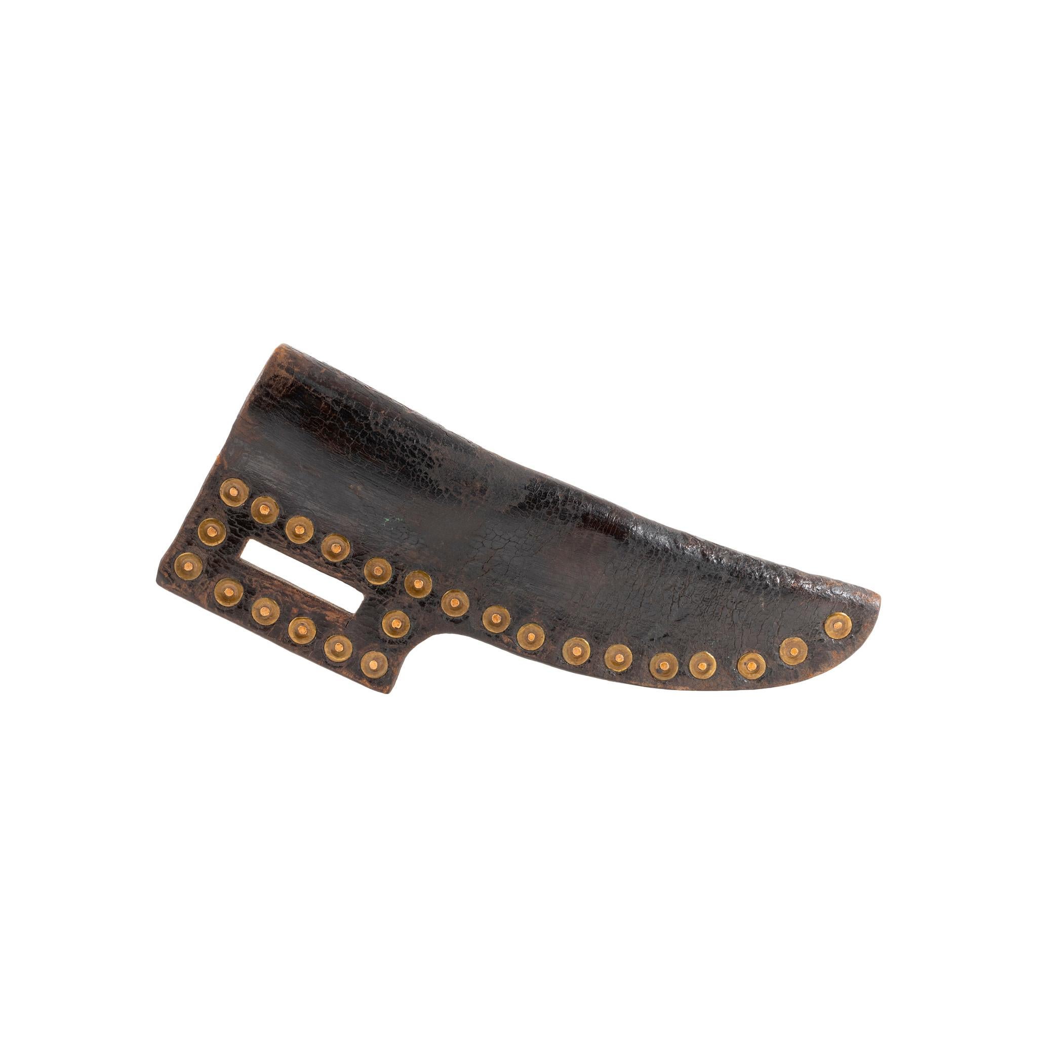 Americano Fodero per coltello corvo del XIX secolo in vendita
