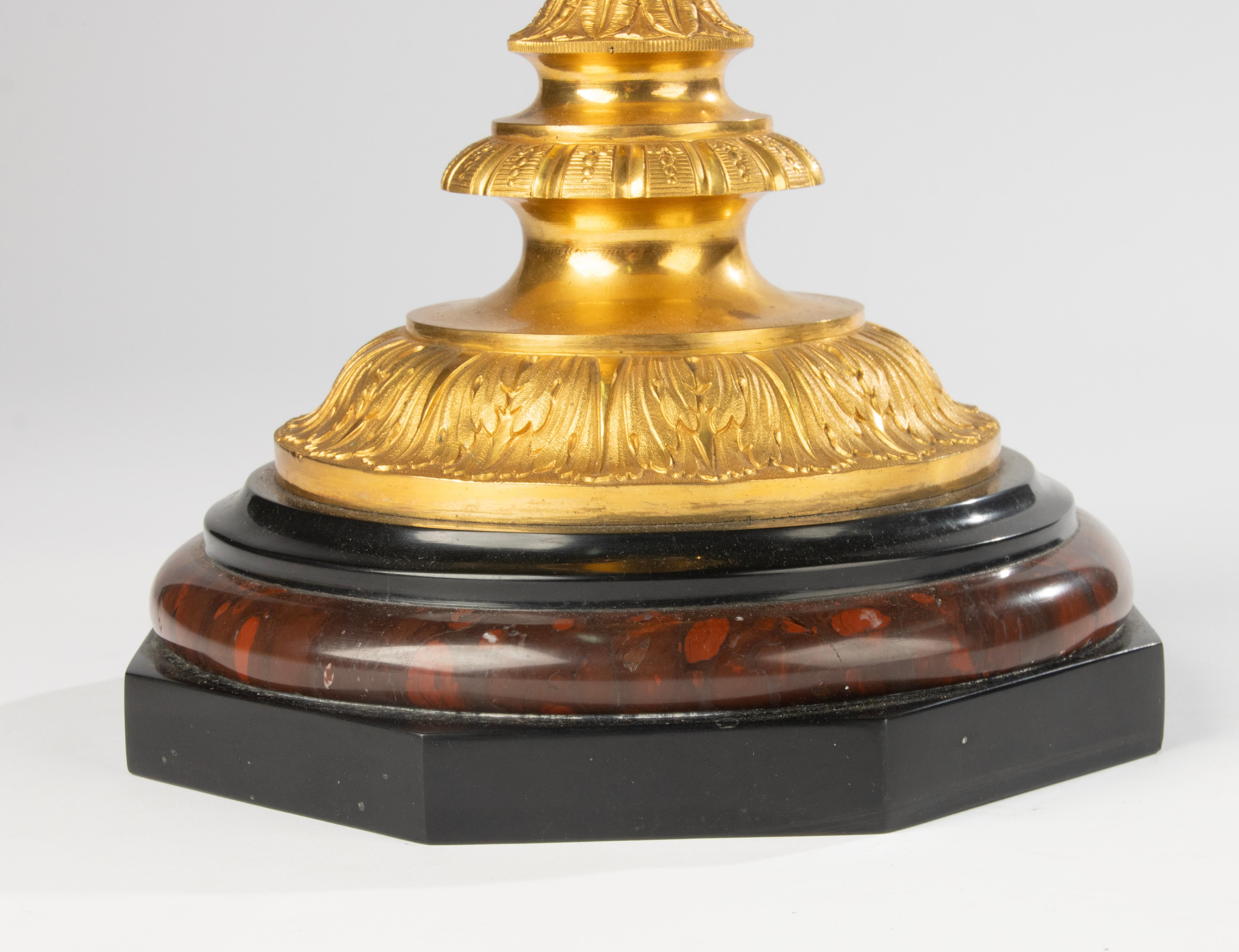 19th Century Crucifix - Gilt Bronze - Napoleon III - Serpent & Sunburst Details en vente 8