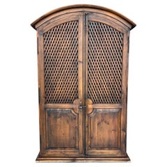 Antique 19th Century Cupboard or Cabinet, Walnut, Castillian Influence, Spain, Restored