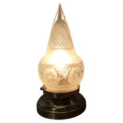 19th Century Cut Crystal Table Lamp