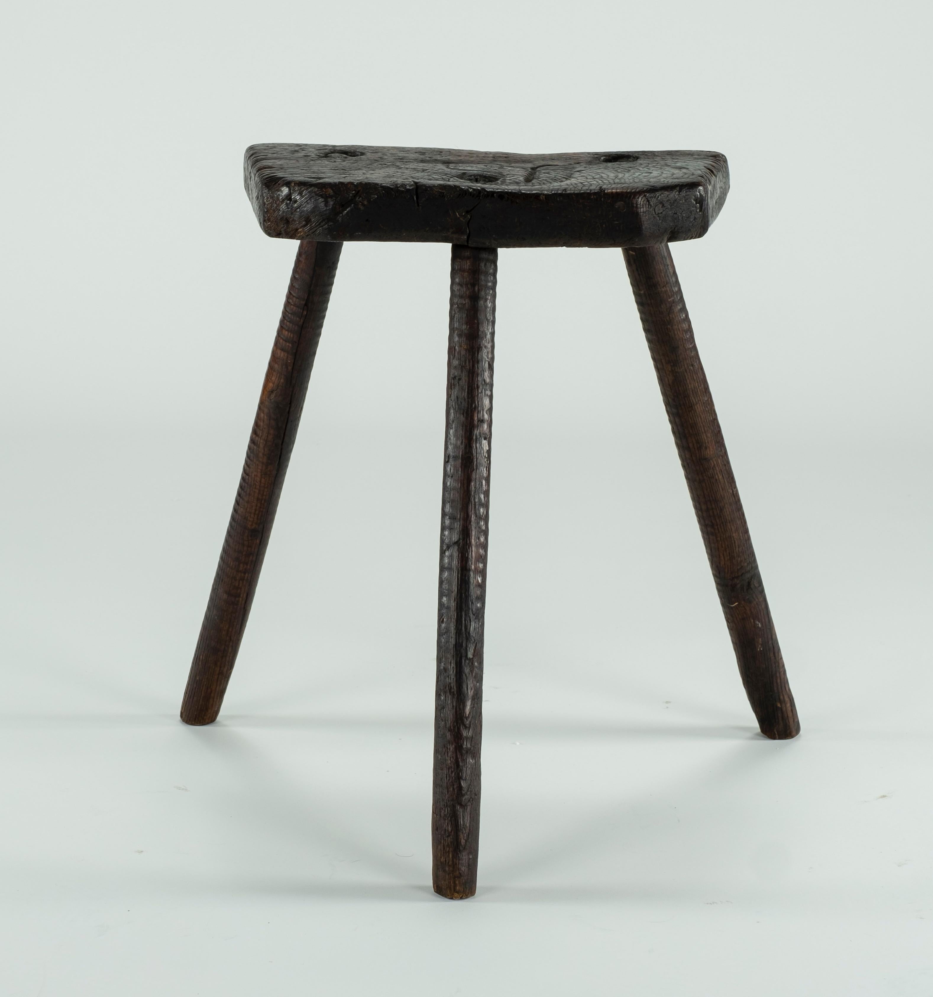 English 19th Century Cutler's Stool or Side Table