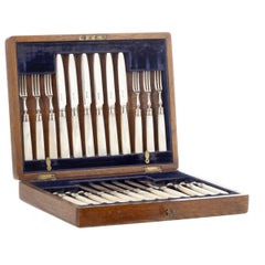 19th Century - Cutlery Set - Zachariah Barraclough & Sons