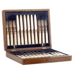 19th Century - Cutlery Set - Zachariah Barraclough & Sons