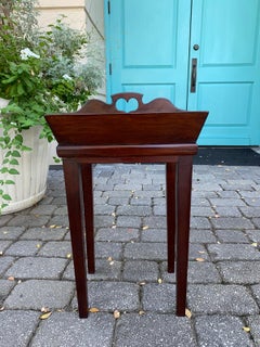 19th Century Cutlery Tray on Stand
