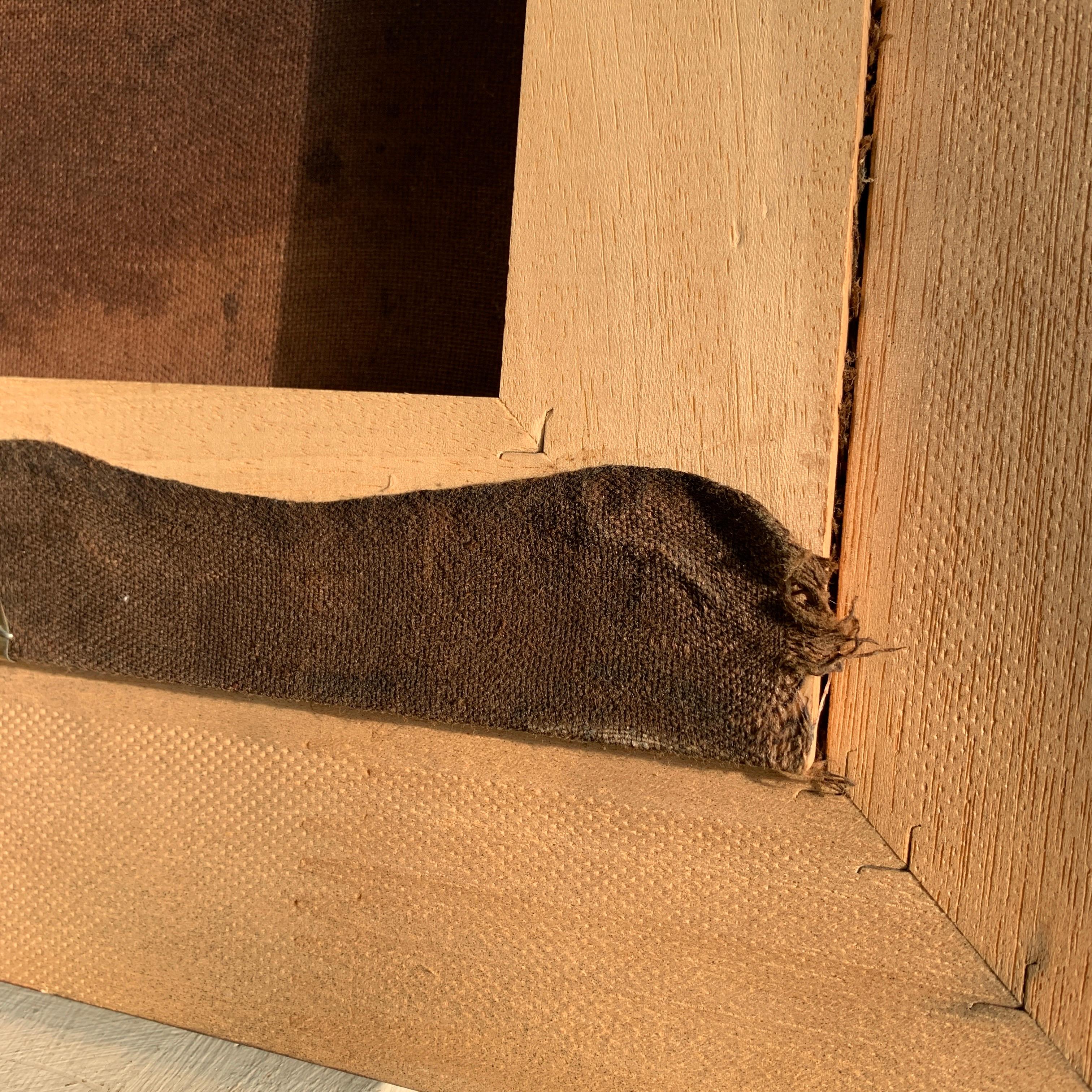 Siglo XIX Óleo sobre lienzo de la Escuela Cuzqueña Arcángel Miguel en venta 5