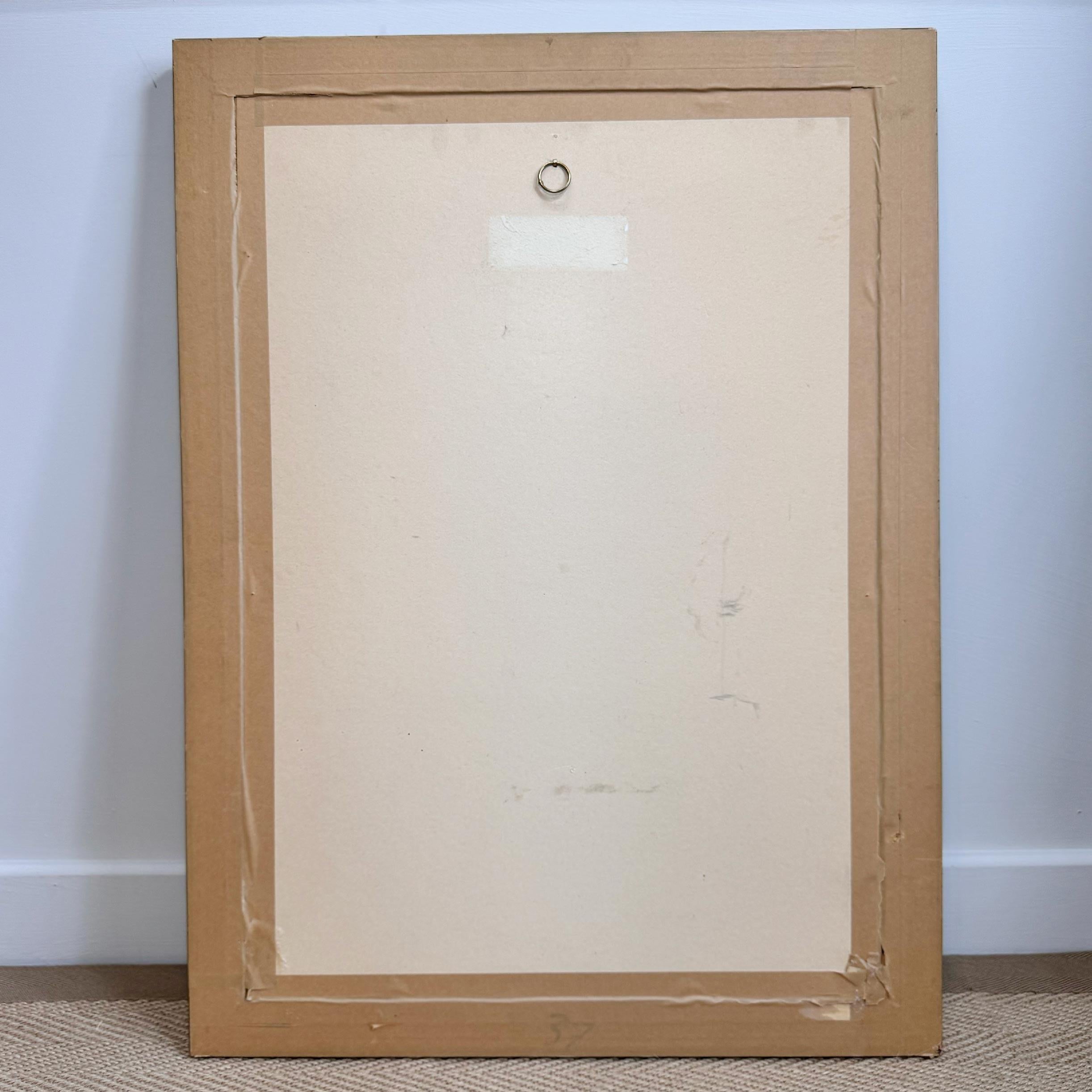 Ölgemälde auf Leinwand Archangel Raphael, Cuzco-Schule, 19. Jahrhundert im Angebot 3