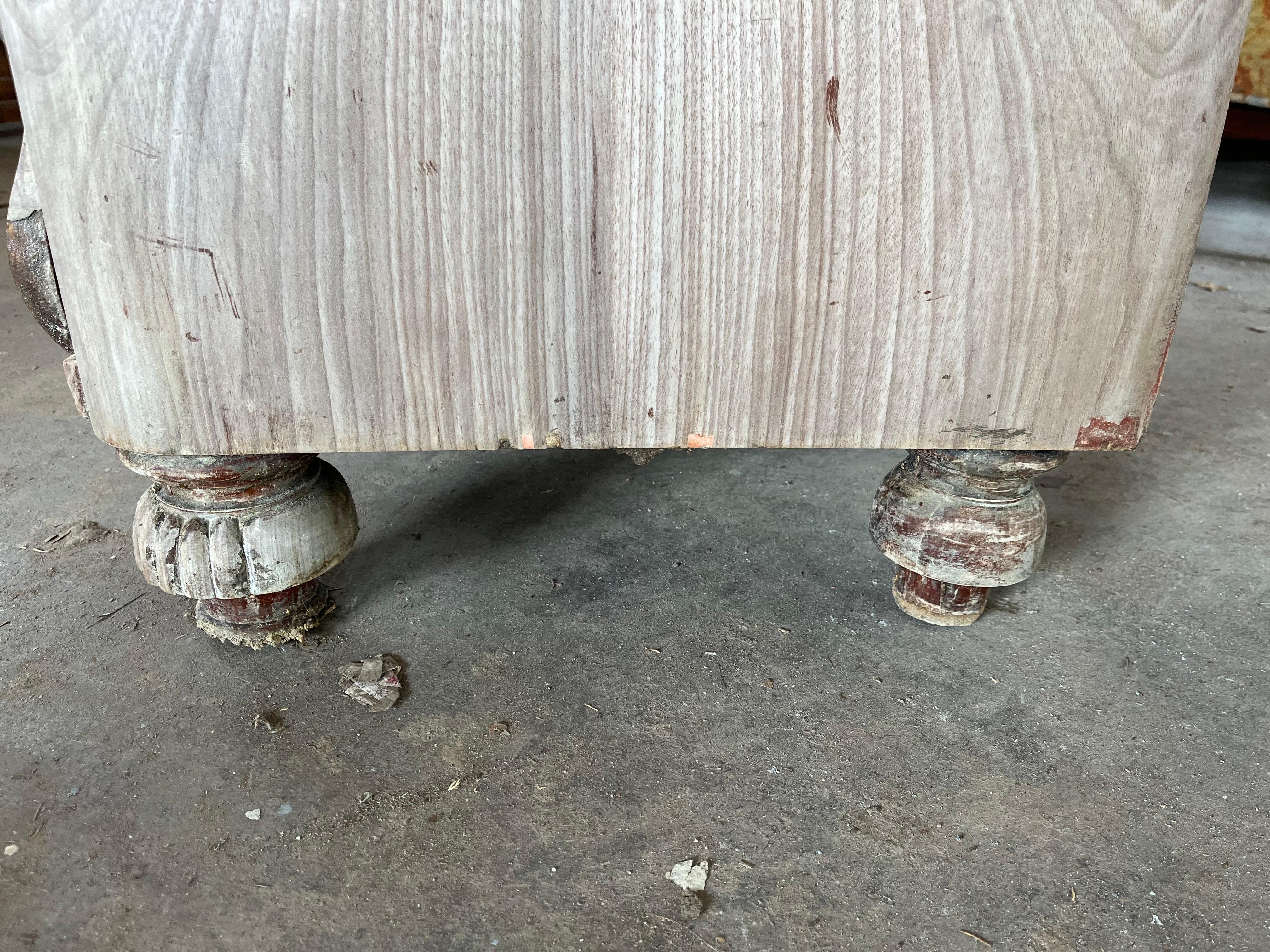 19th Century Danish Biedermeier Bleached Mahogany Secretary For Sale 15