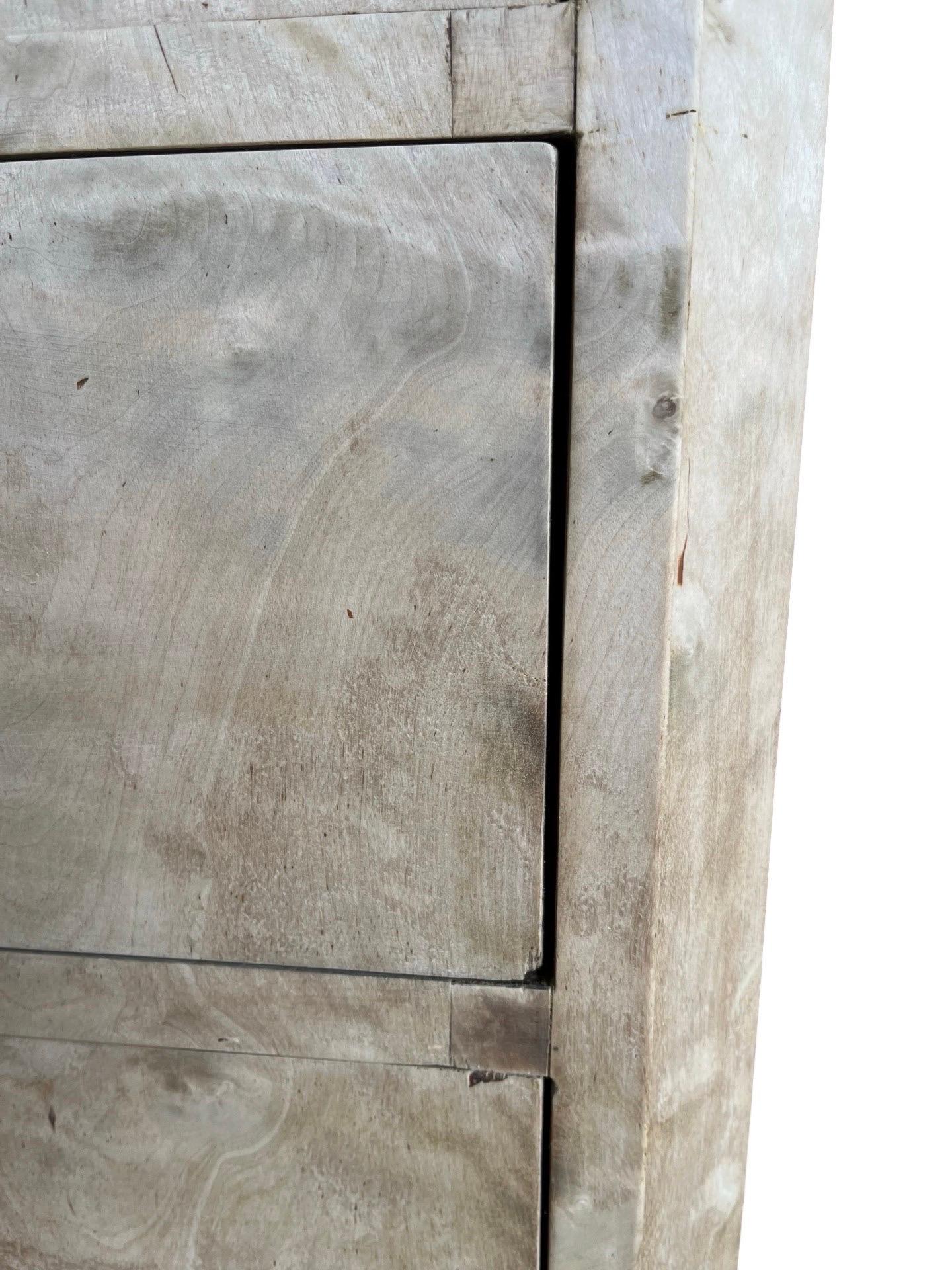 Cassettone danese Biedermeier in acero sbiancato del XIX secolo in vendita 6
