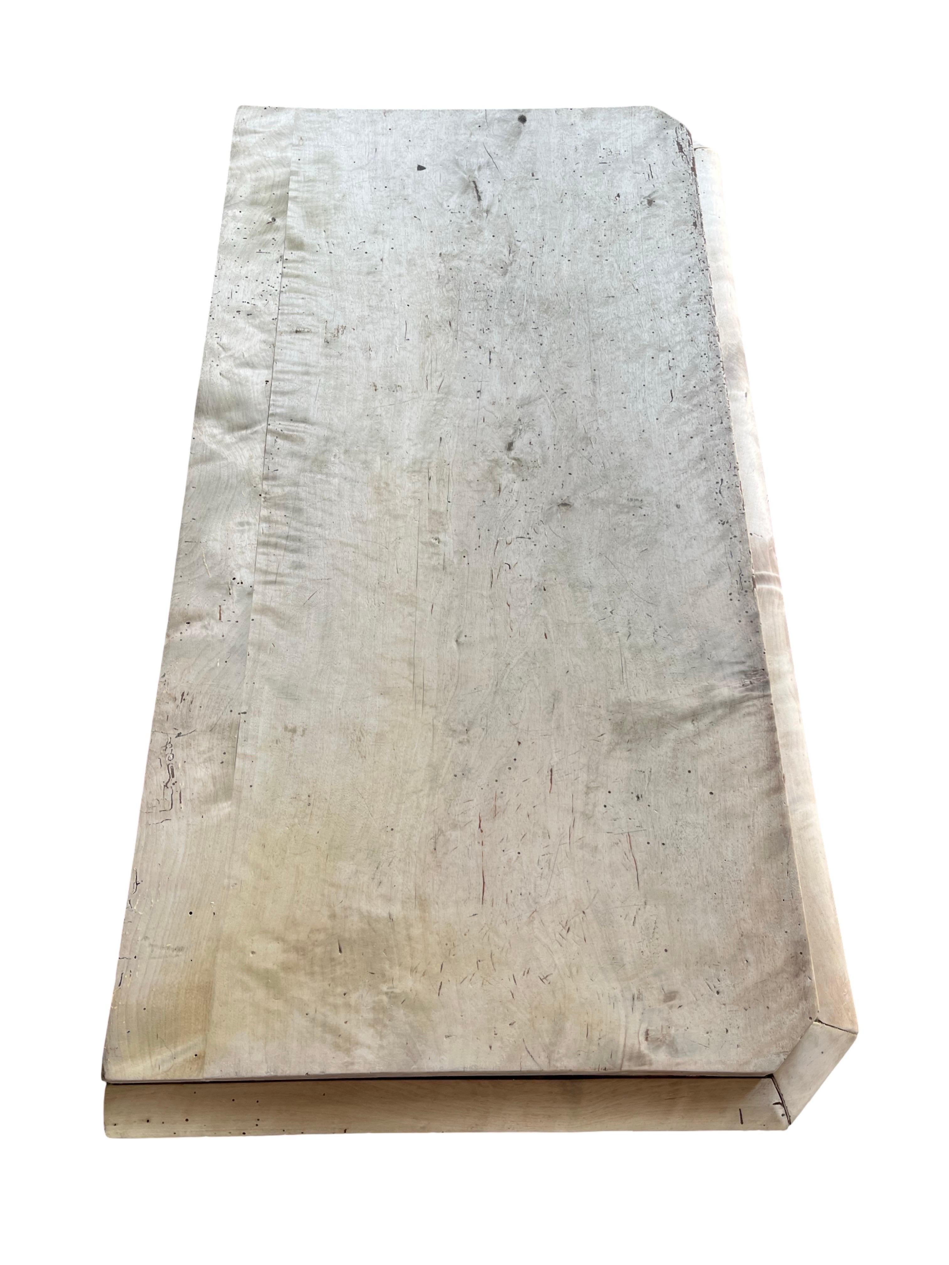 Cassettone danese Biedermeier in acero sbiancato del XIX secolo In condizioni buone in vendita a Carmine, TX