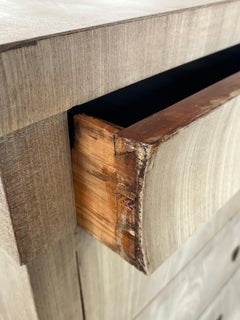 19th Century Danish Bleached Mahogany Biedermeier Chest of Drawers