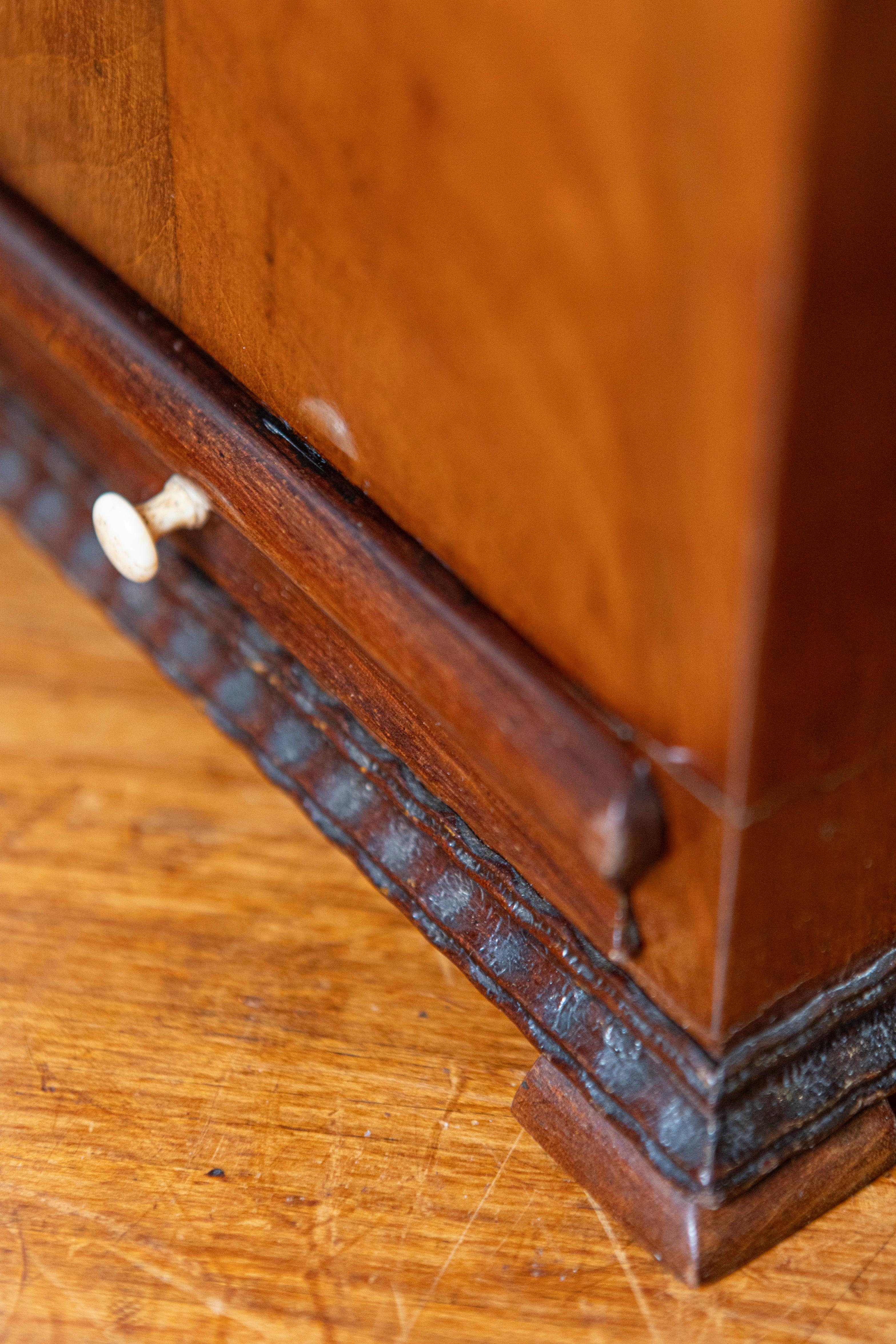 Walnut 19th Century Danish Box Circa 1850