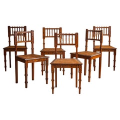 19th Century Danish Chairs by Architect Michael Gottlieb Bindesbøll