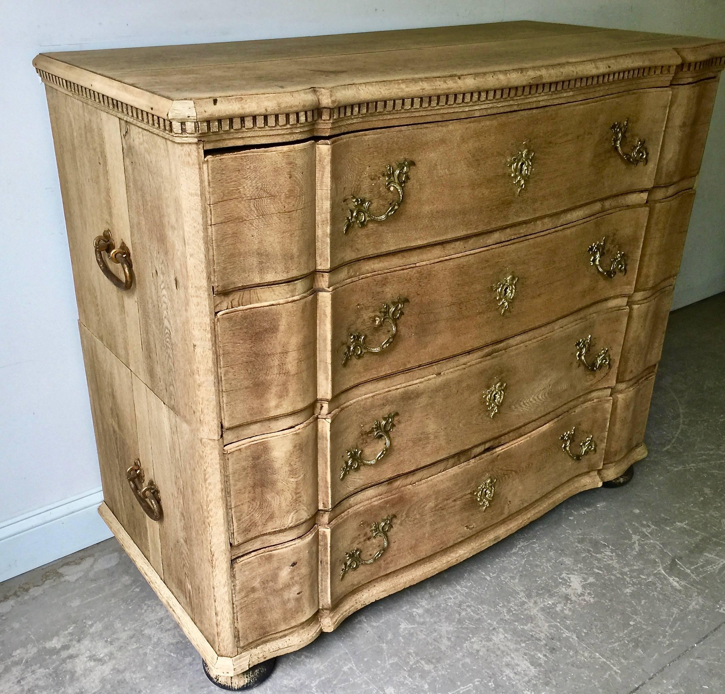 19th Century Danish Chest of Drawers In Good Condition In Charleston, SC