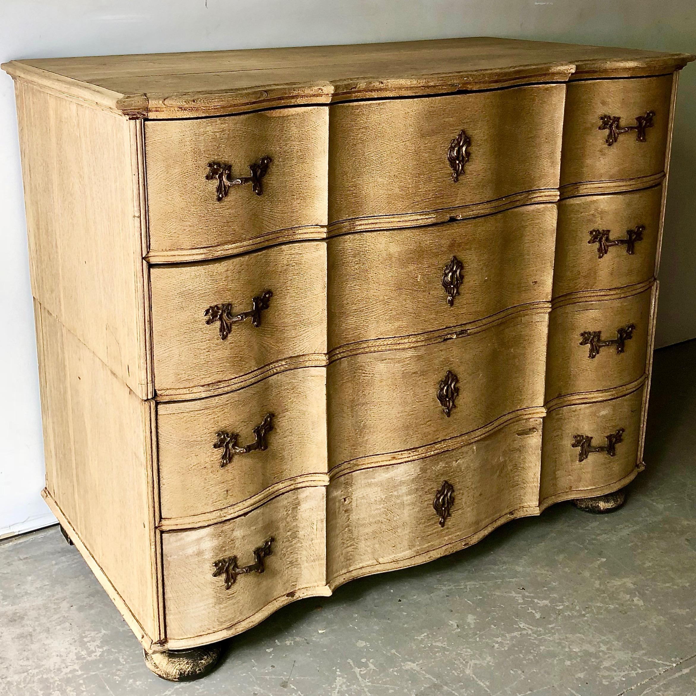 19th Century Danish Chest of Drawers In Good Condition In Charleston, SC