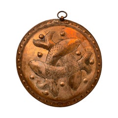moule en cuivre danois du 19ème siècle