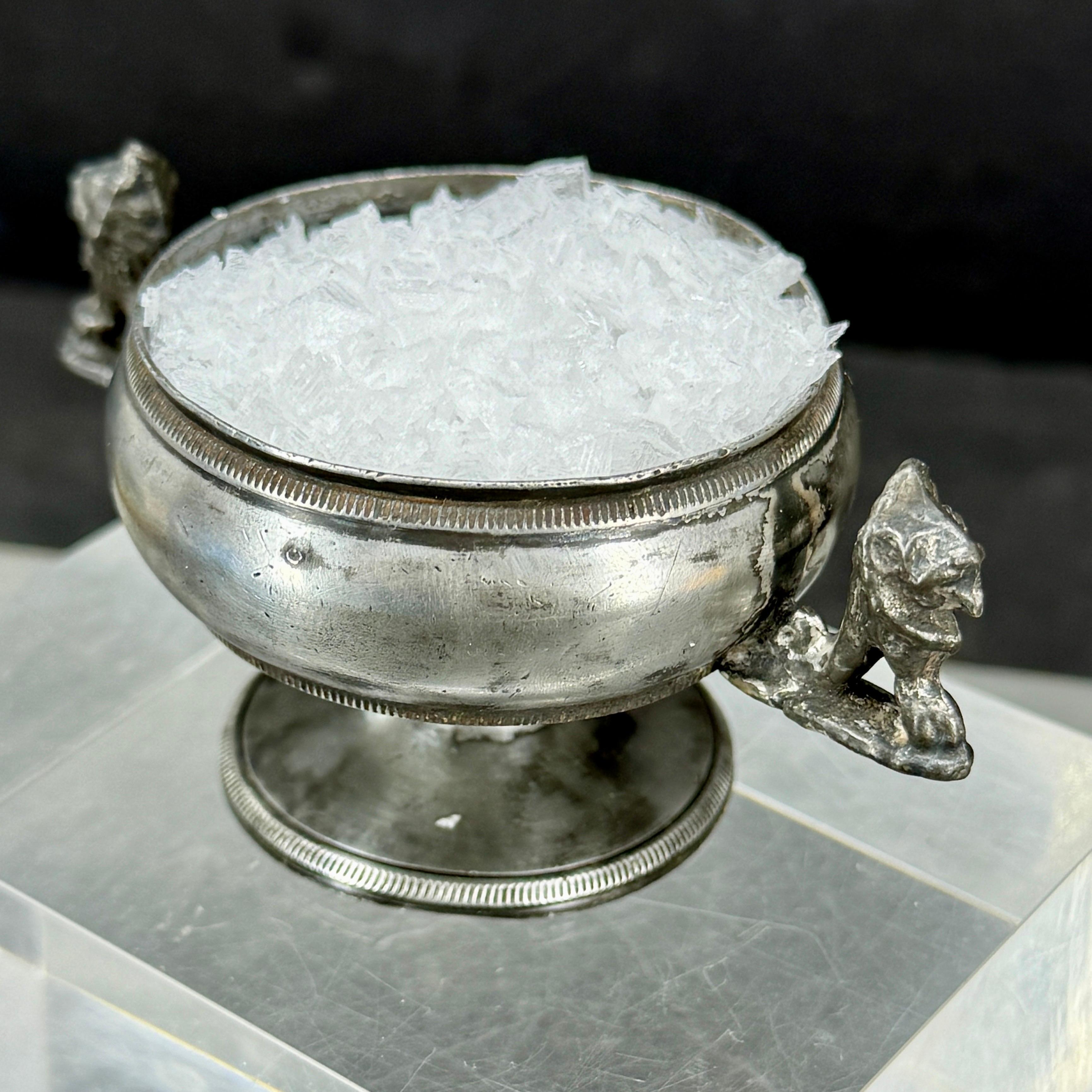 Vaso per sale e pepe in peltro dell'Impero danese del XIX secolo in vendita 10