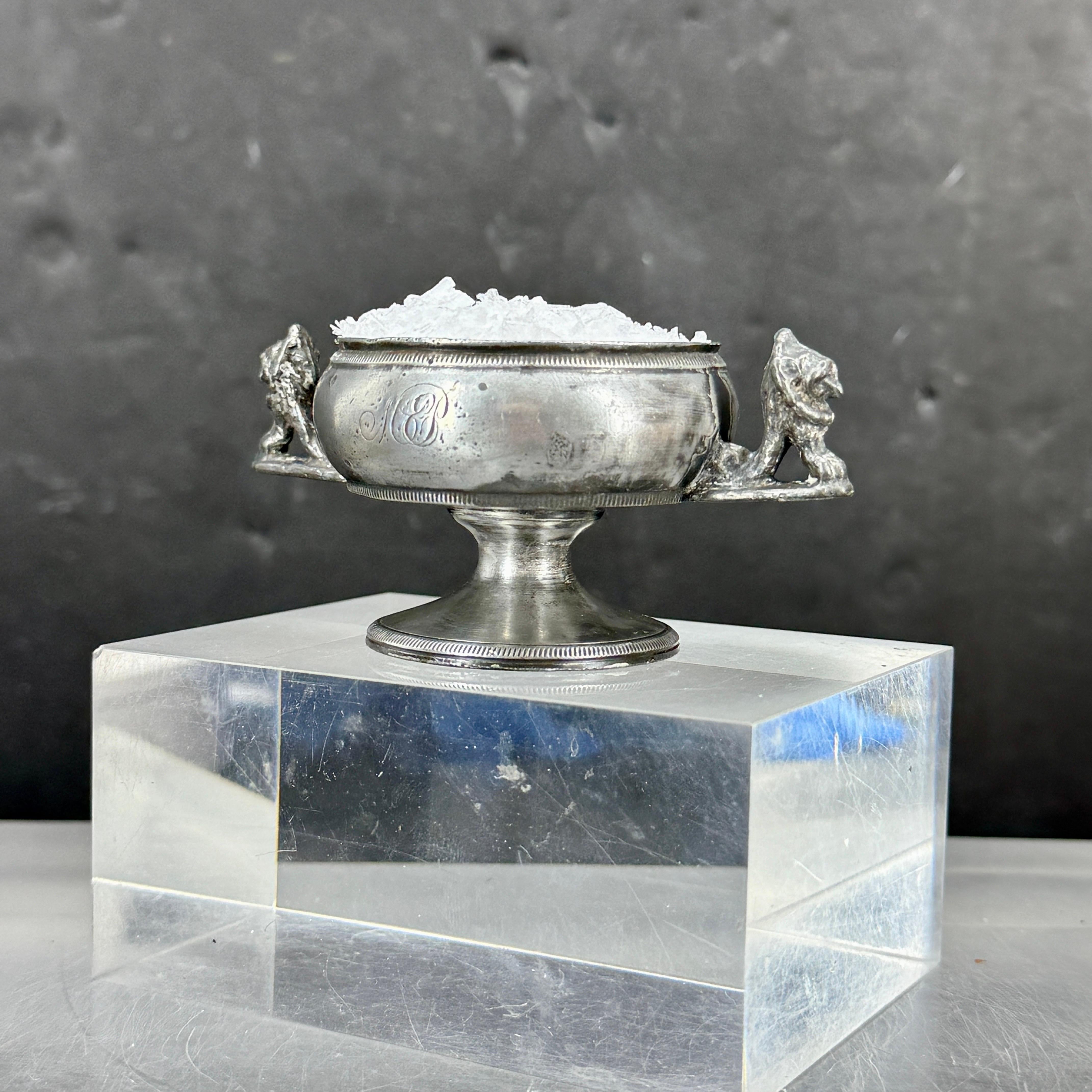 Vaso per sale e pepe in peltro dell'Impero danese del XIX secolo in vendita 12