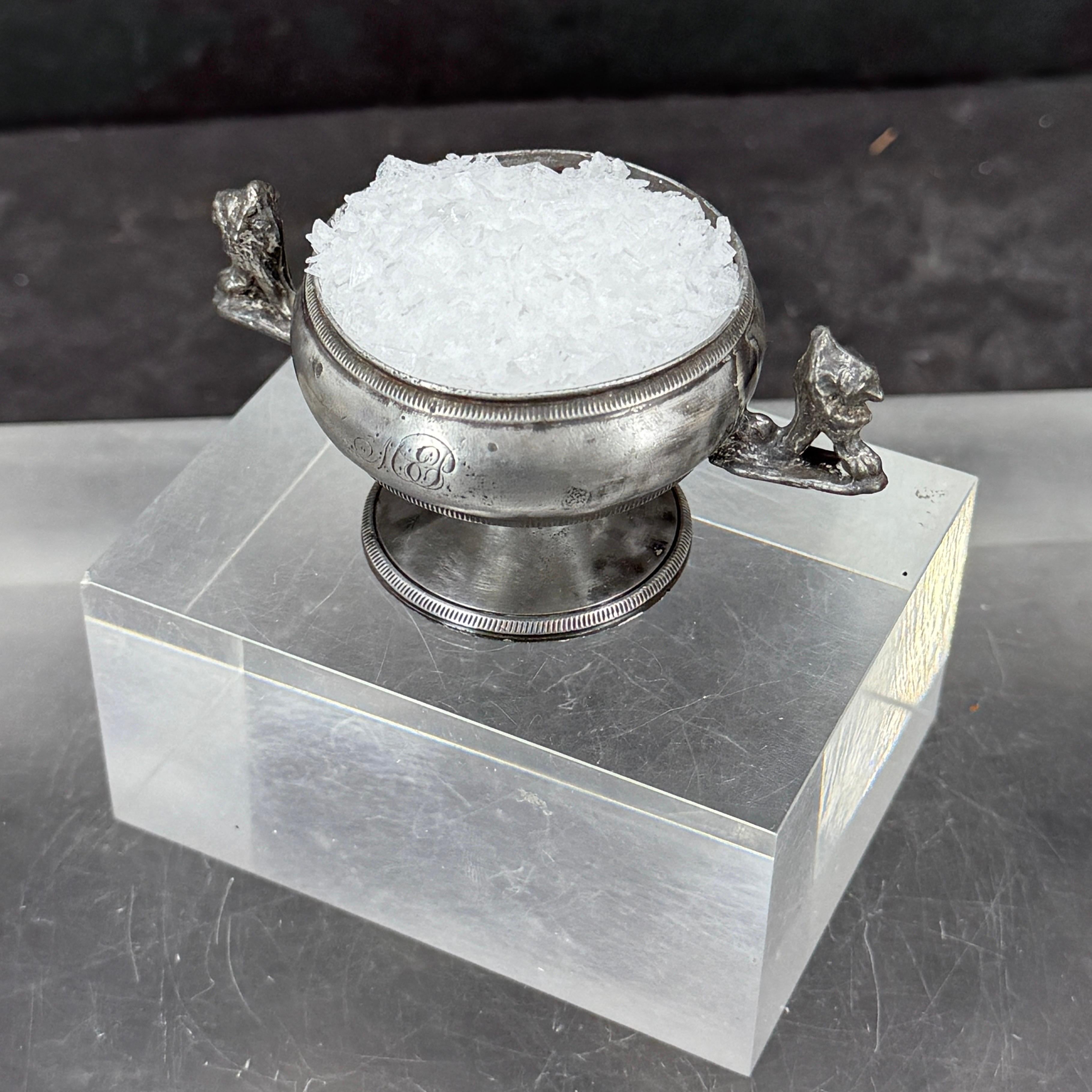 Vaso per sale e pepe in peltro dell'Impero danese del XIX secolo in vendita 13