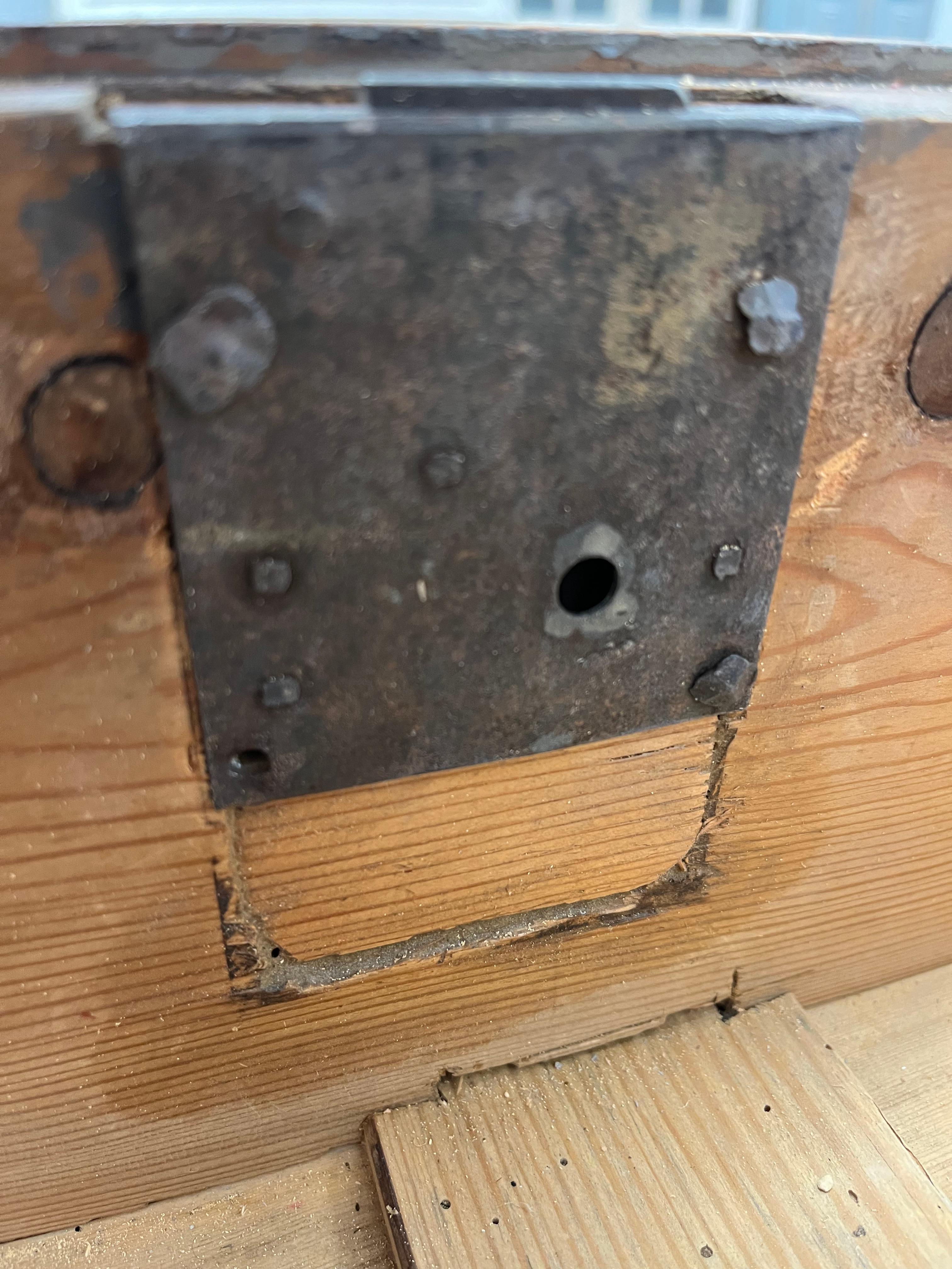 Ottone Cassettiera danese tardo-gustaviana del XIX secolo in vendita