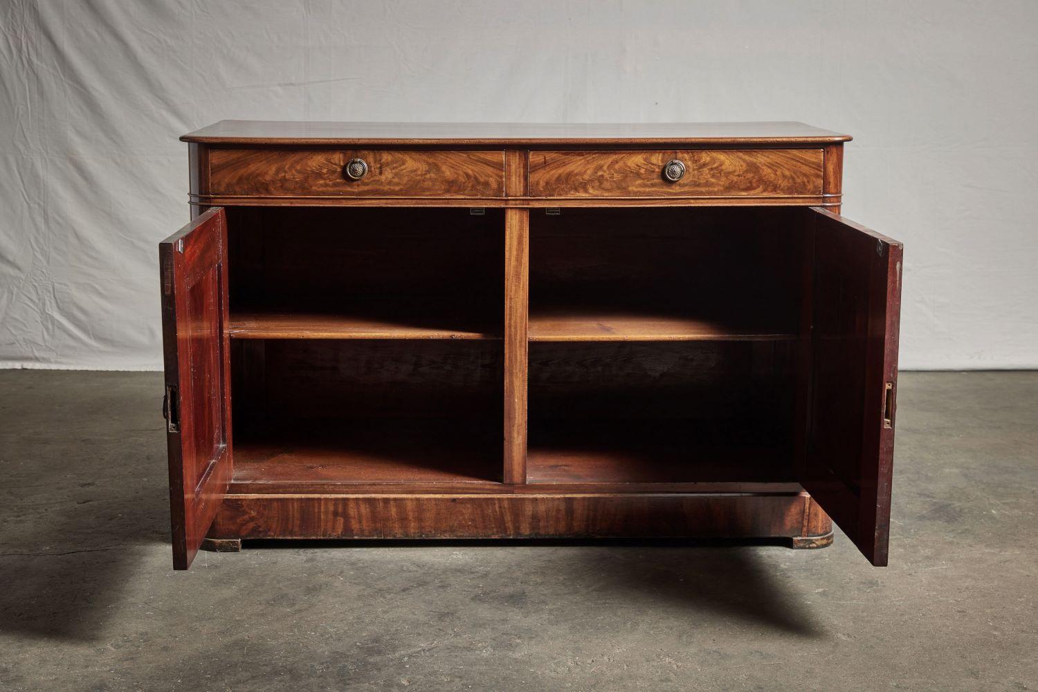 19th Century Danish Mahogany Sideboard For Sale 2