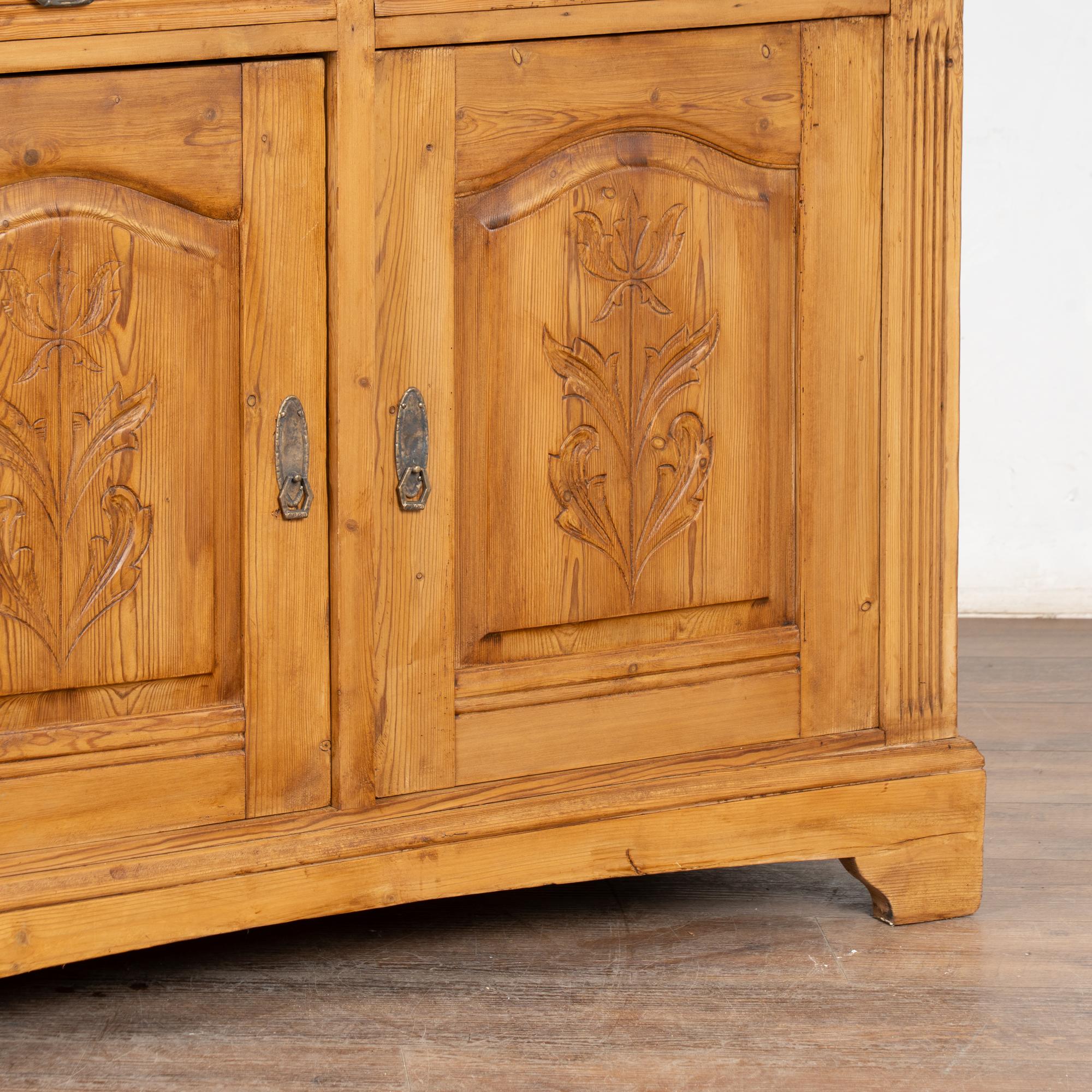 19th Century Danish Pine Sideboard For Sale 6