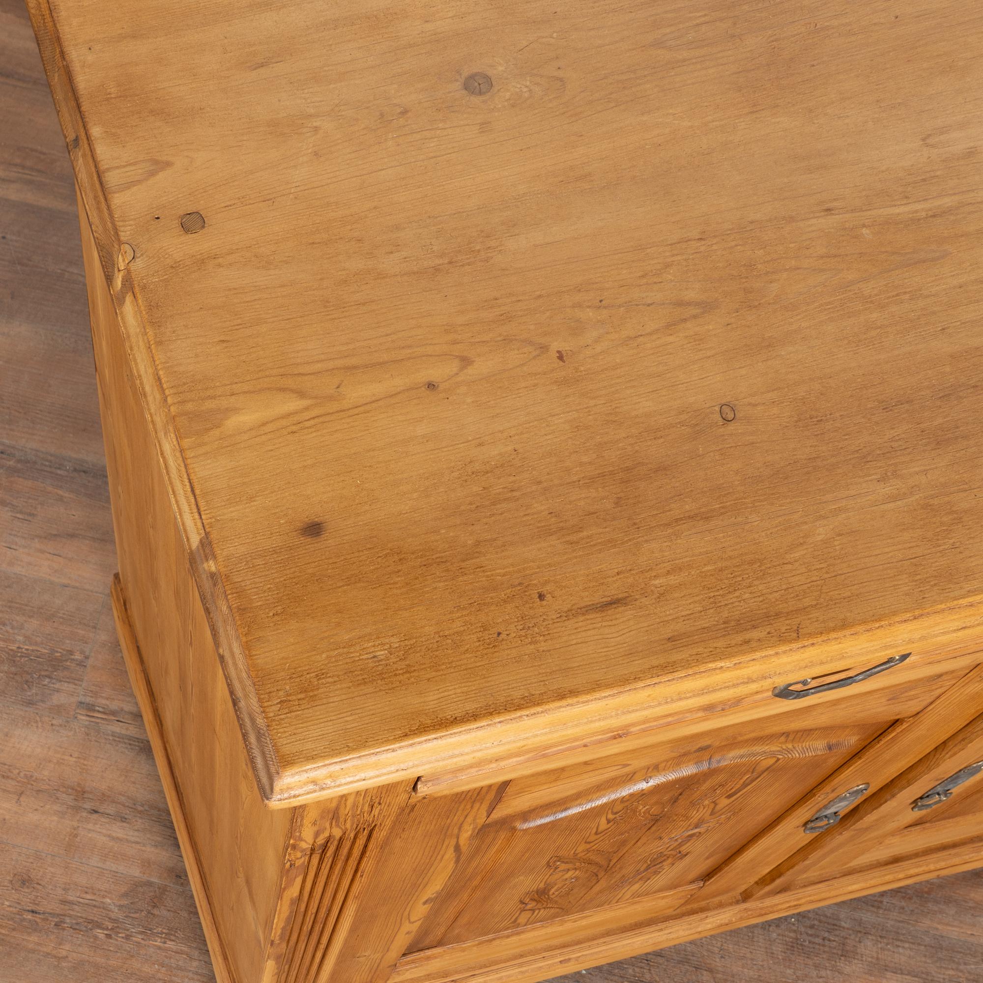 19th Century Danish Pine Sideboard For Sale 1
