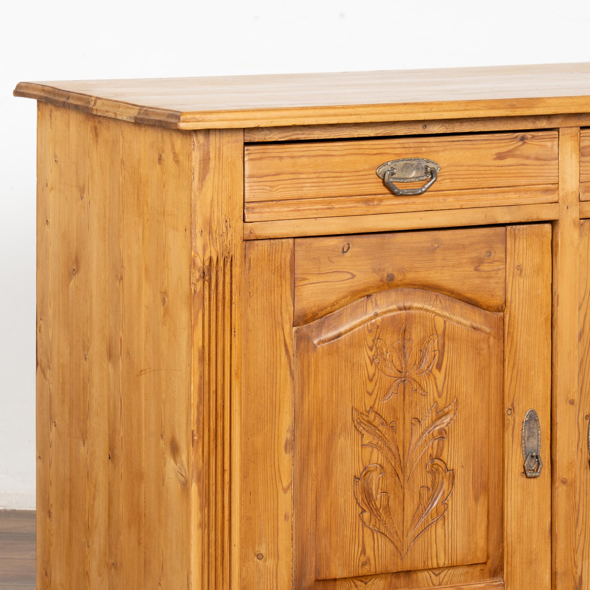 19th Century Danish Pine Sideboard For Sale 2