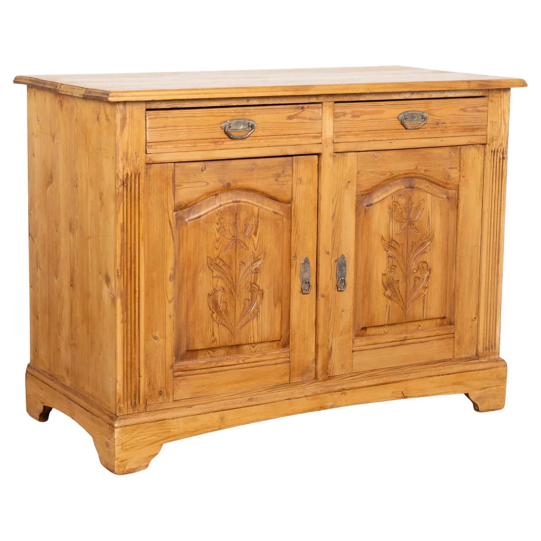 19th Century Danish Pine Sideboard