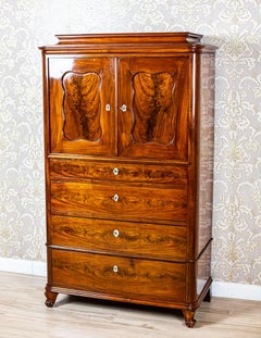 19th Century Danish Walnut Cabinet