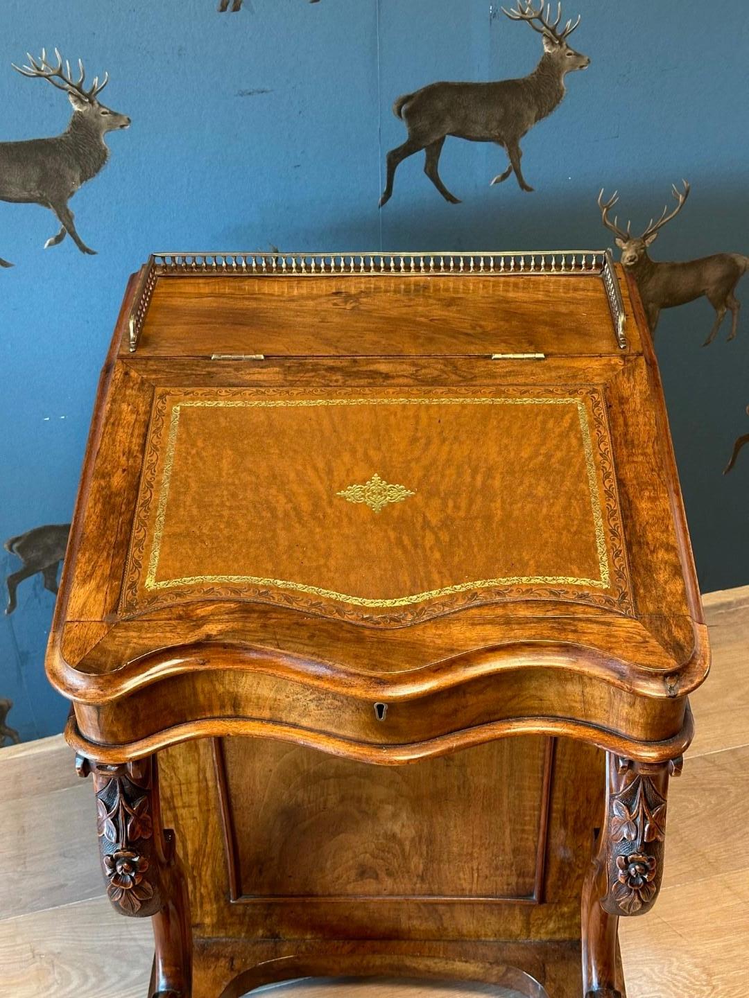 Secretaire Davenport del XIX secolo In condizioni buone in vendita a Eindhoven, NL