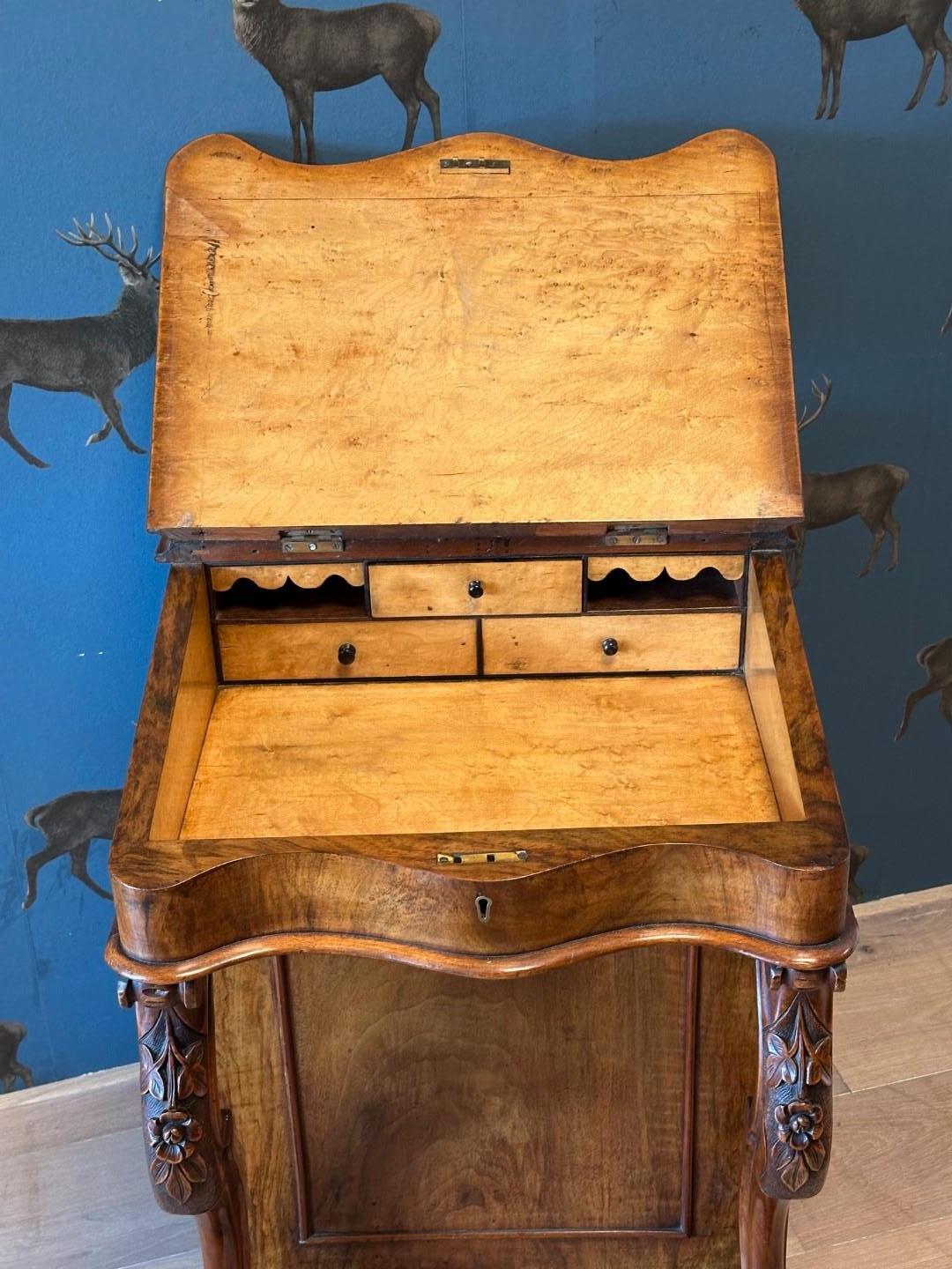 Secretaire Davenport del XIX secolo in vendita 2