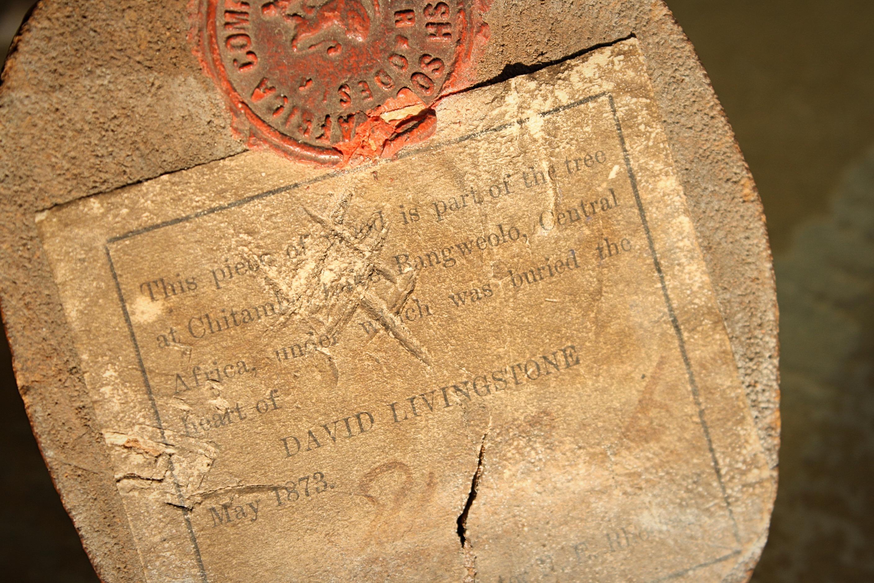 Cœur de David Livingston commémoratif du 19ème siècle enterré en dessous 1873 en vente 4