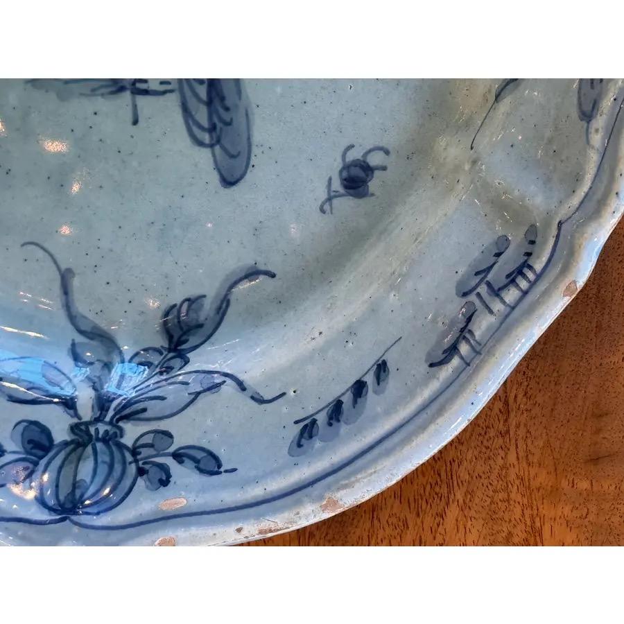 Plato de cerámica decorativa del siglo XIX en Bueno estado para la venta en Charlottesville, VA
