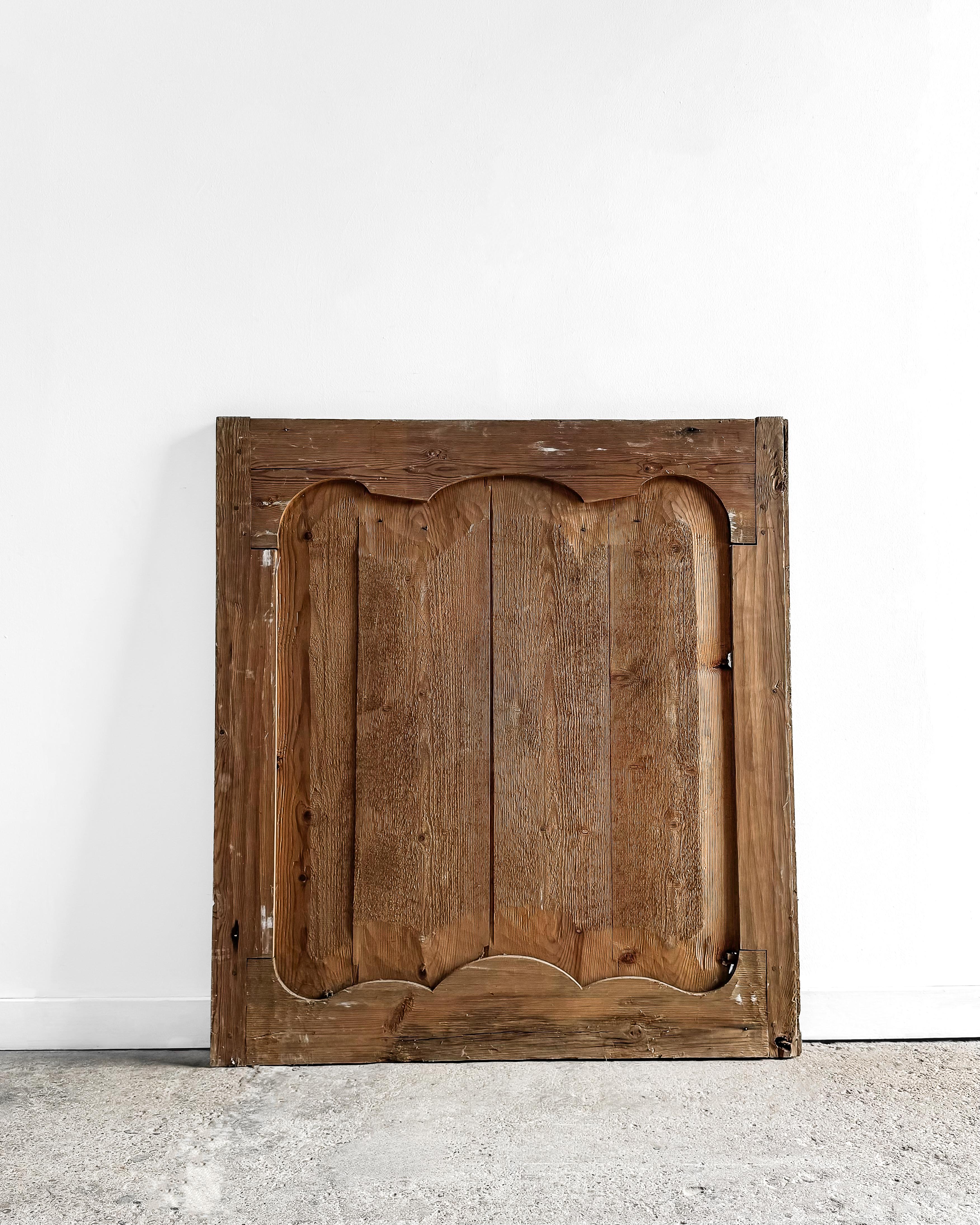 19th Century Decorative French Gray Boiserie Panel 7