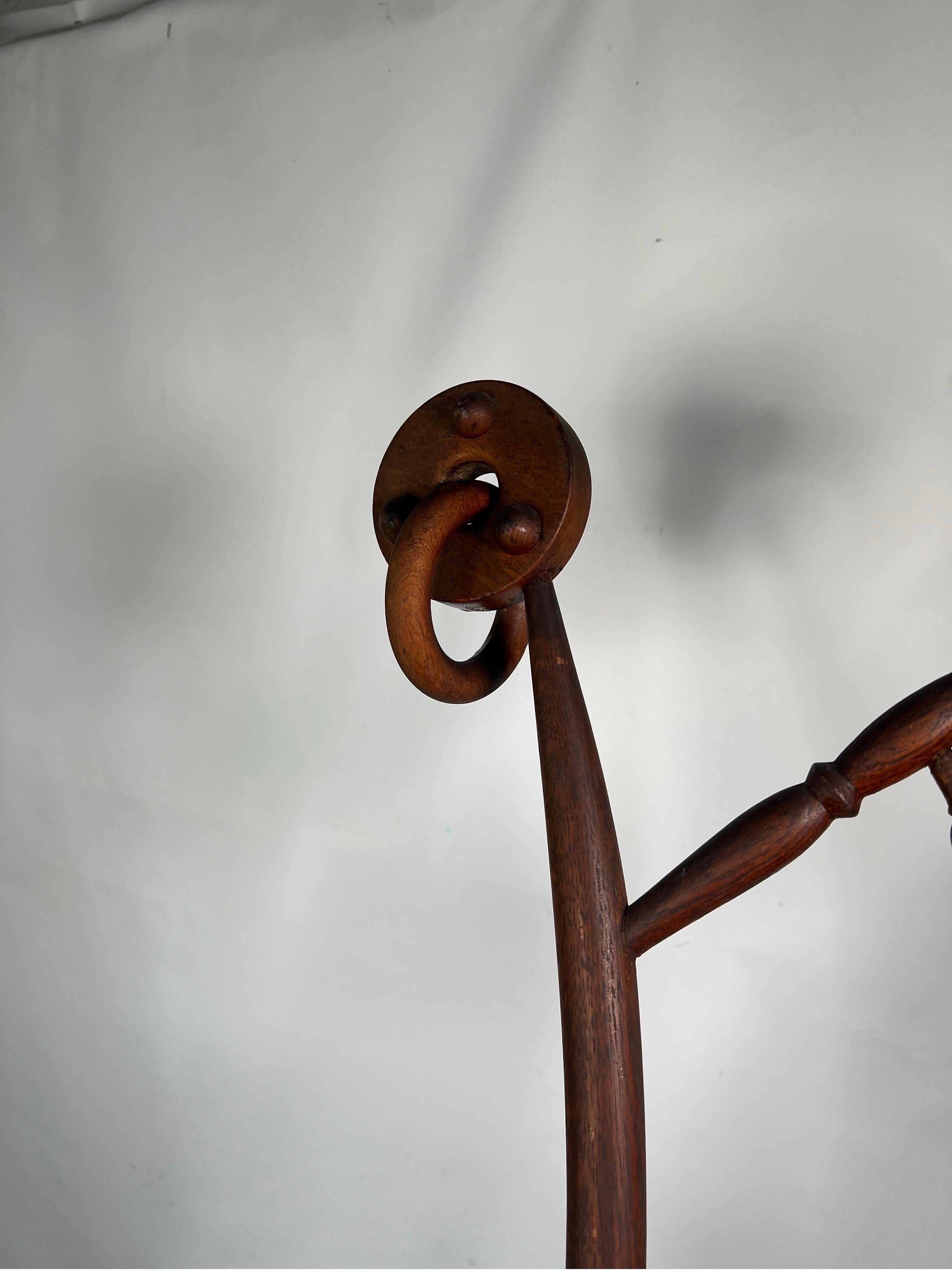 Cavalletto decorativo in Oak del XIX secolo in vendita 1