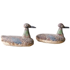 Antique 19th Century Decoy Ducks, Folk Art