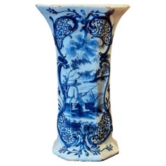 19th Century Delft Vase