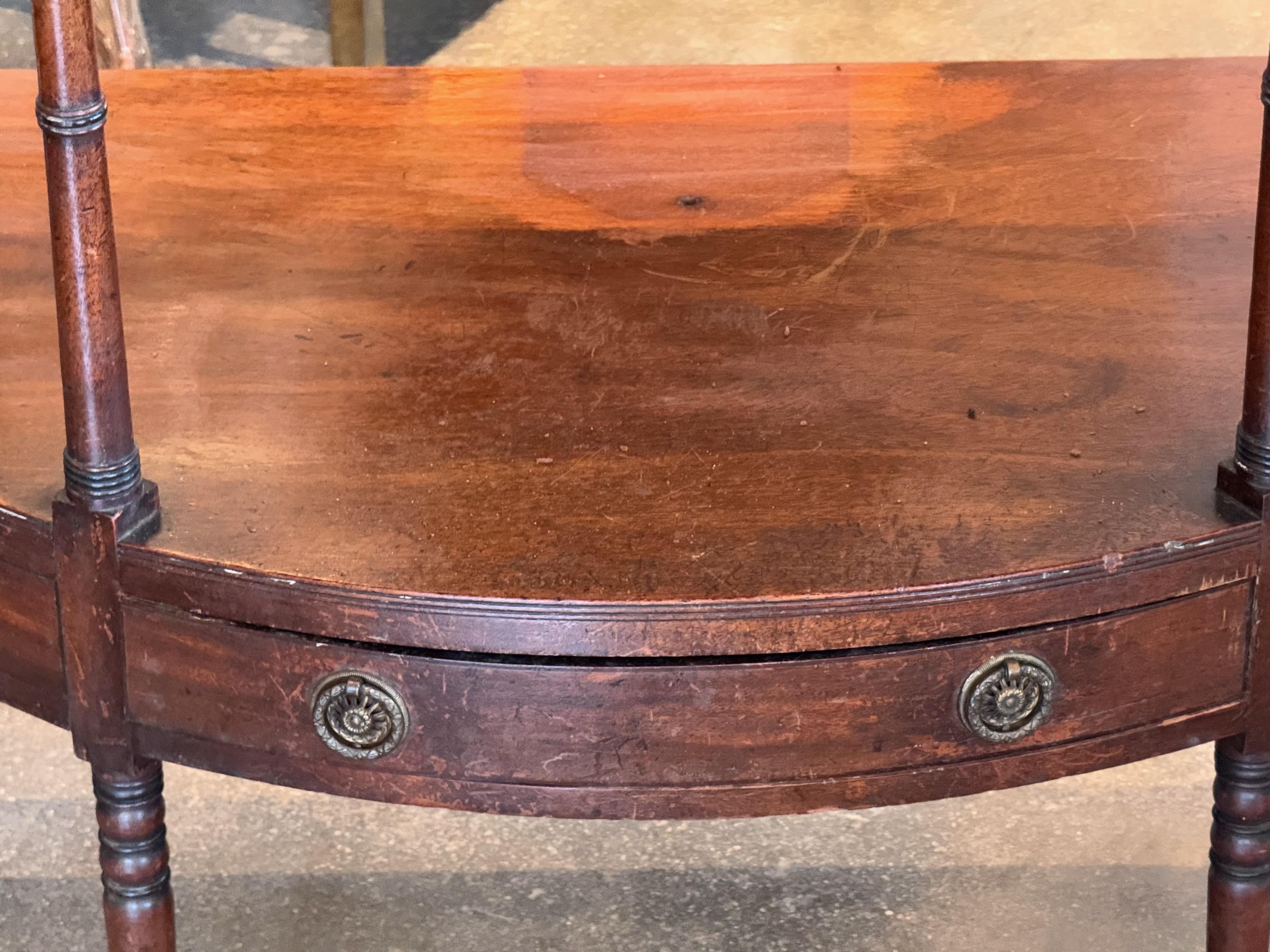 19th Century Demi Lune Console For Sale 2